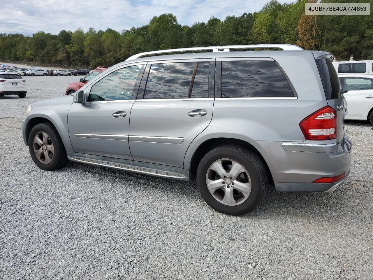 2012 Mercedes-Benz Gl 450 4Matic VIN: 4JGBF7BE4CA774853 Lot: 76078194