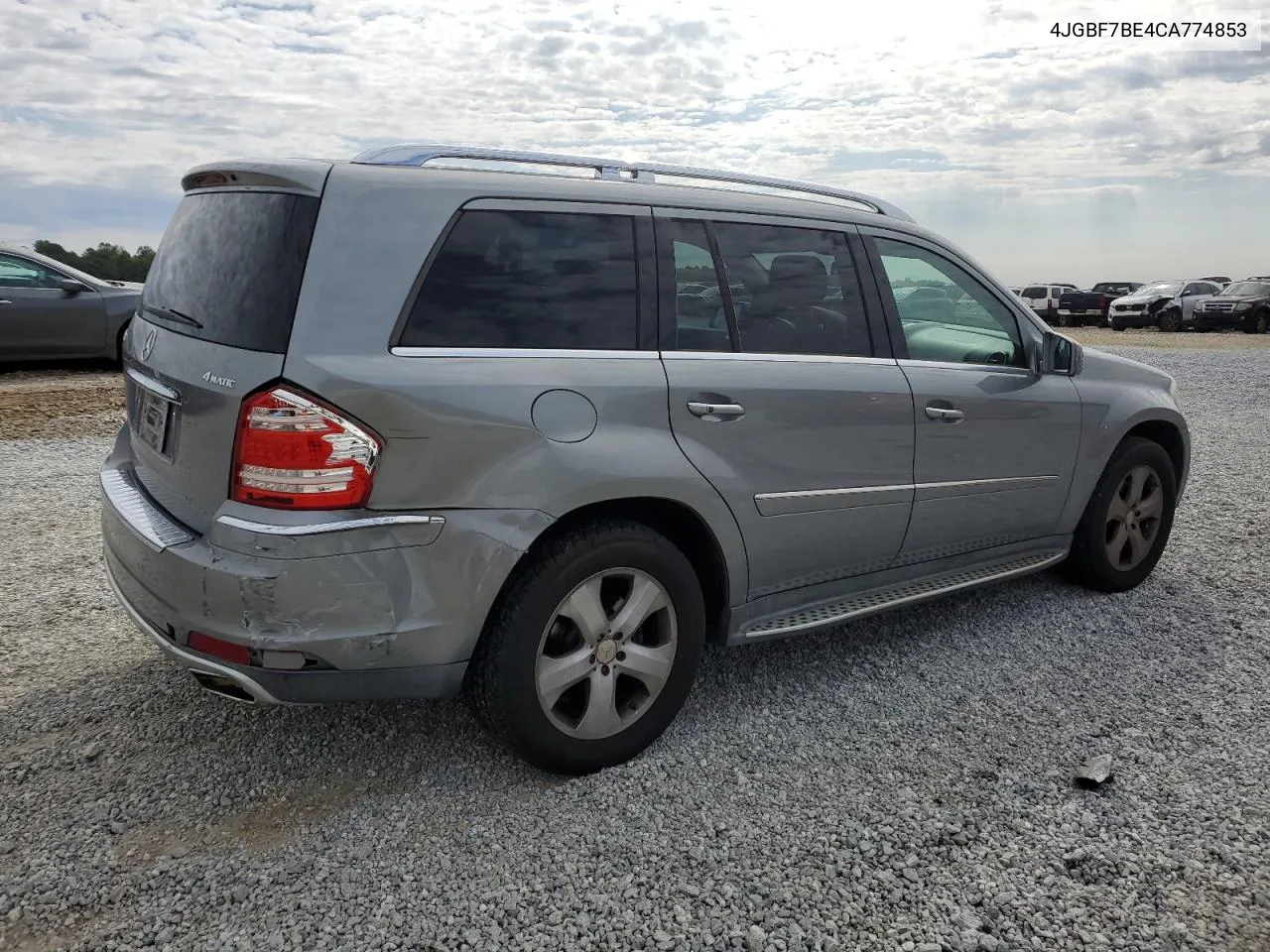 2012 Mercedes-Benz Gl 450 4Matic VIN: 4JGBF7BE4CA774853 Lot: 76078194