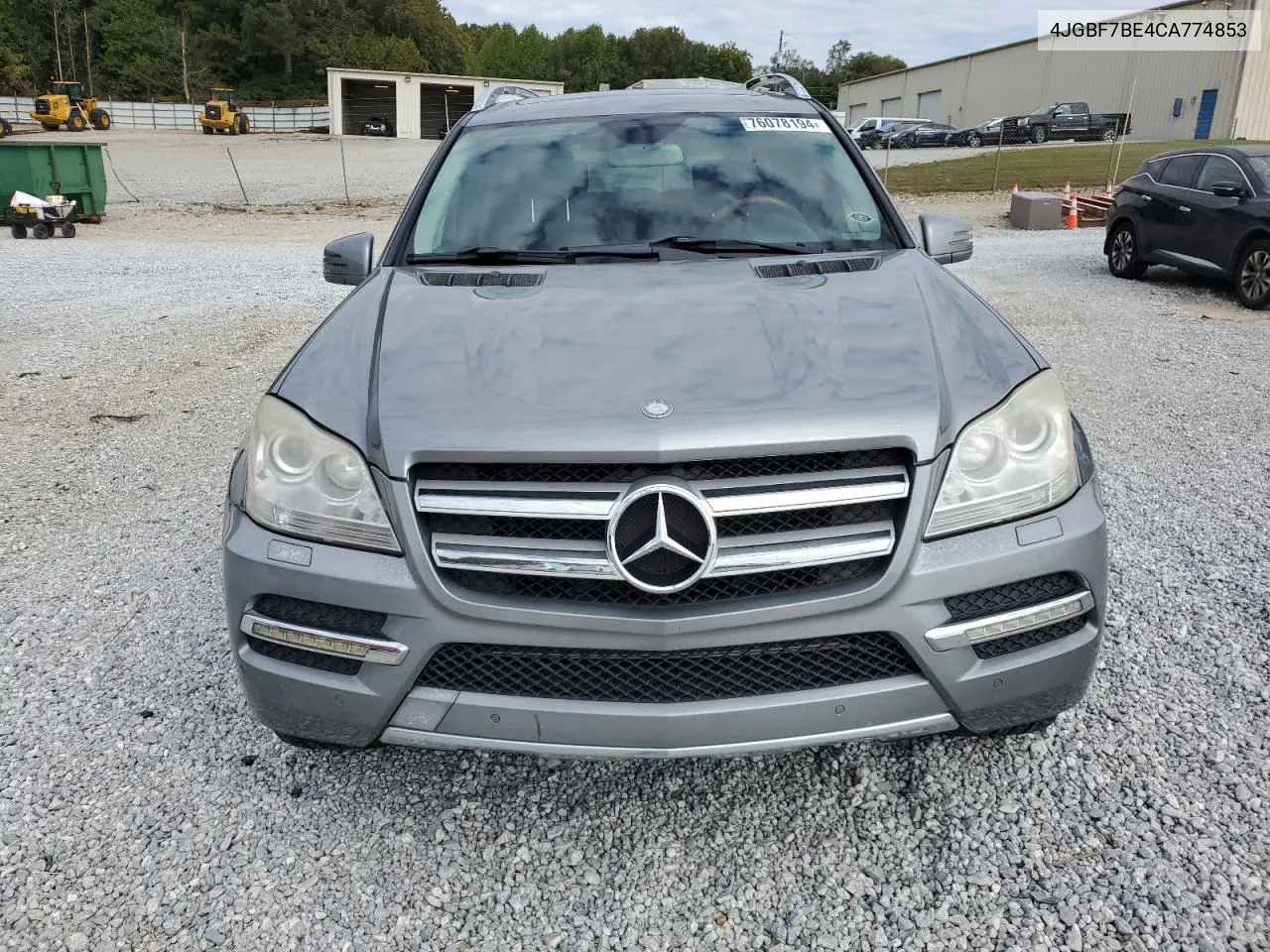 2012 Mercedes-Benz Gl 450 4Matic VIN: 4JGBF7BE4CA774853 Lot: 76078194