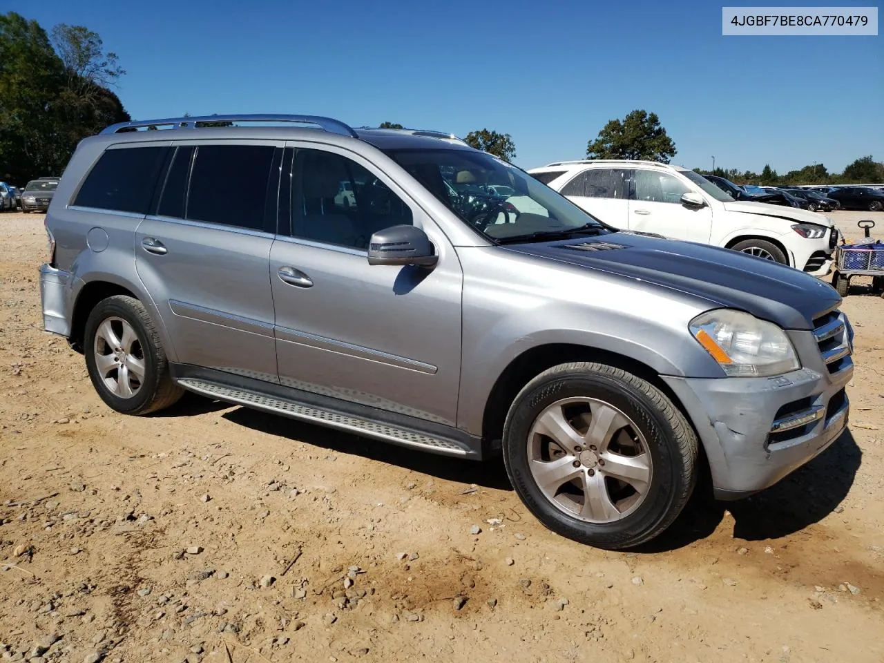 2012 Mercedes-Benz Gl 450 4Matic VIN: 4JGBF7BE8CA770479 Lot: 76256664