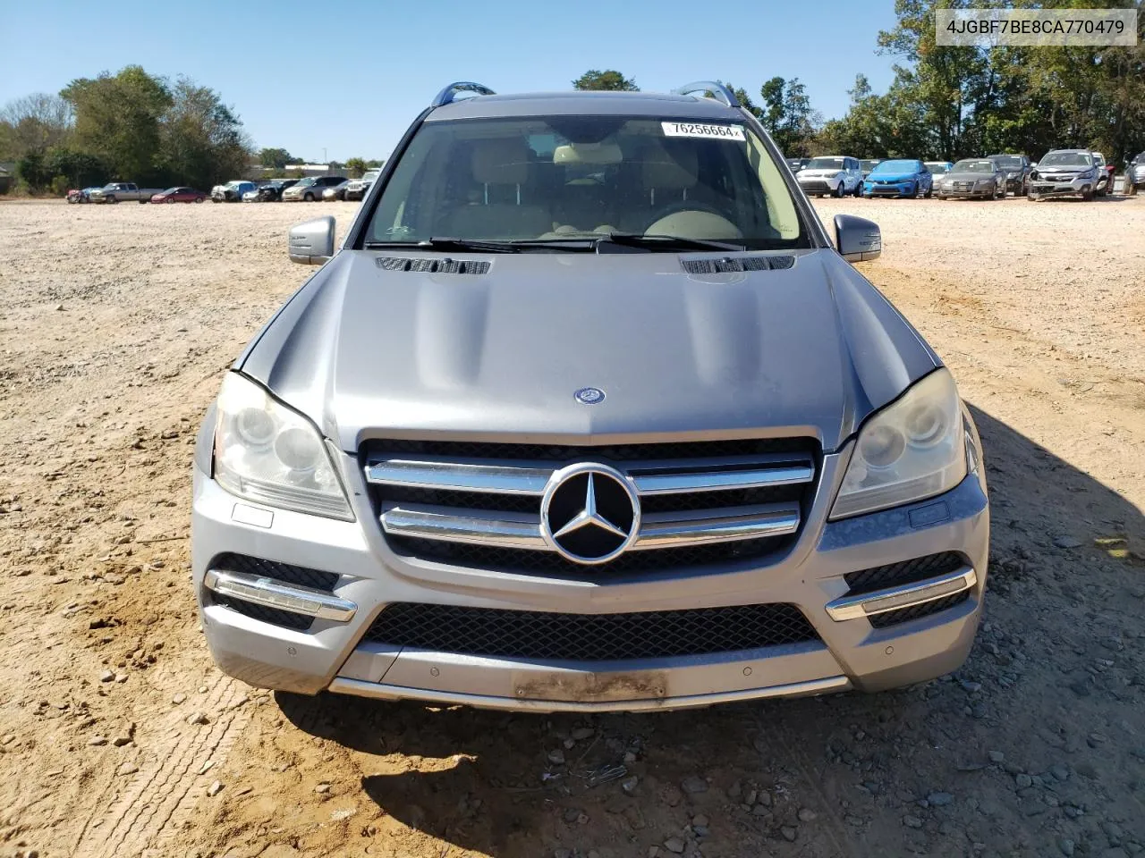 2012 Mercedes-Benz Gl 450 4Matic VIN: 4JGBF7BE8CA770479 Lot: 76256664