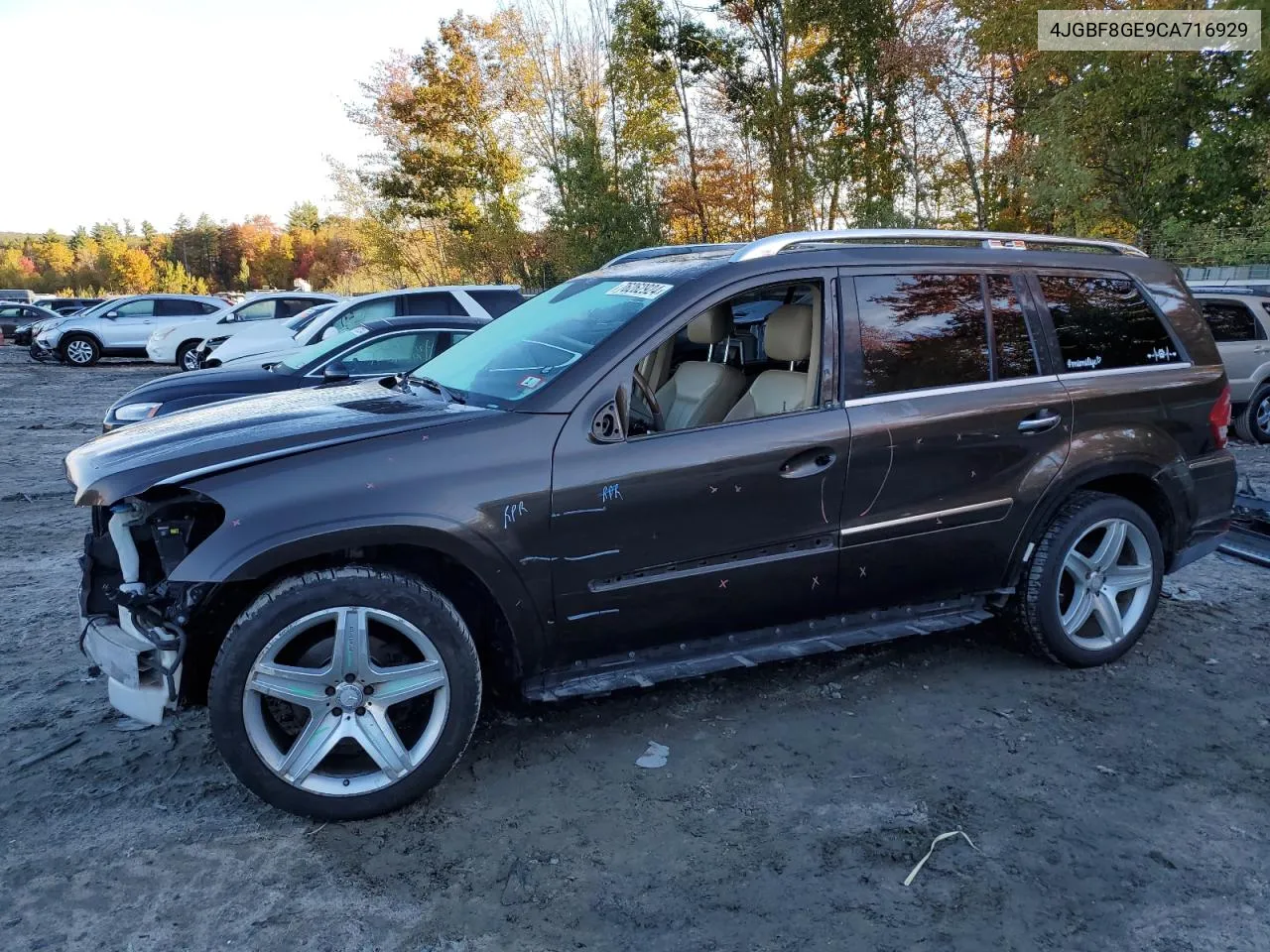 2012 Mercedes-Benz Gl 550 4Matic VIN: 4JGBF8GE9CA716929 Lot: 76262924