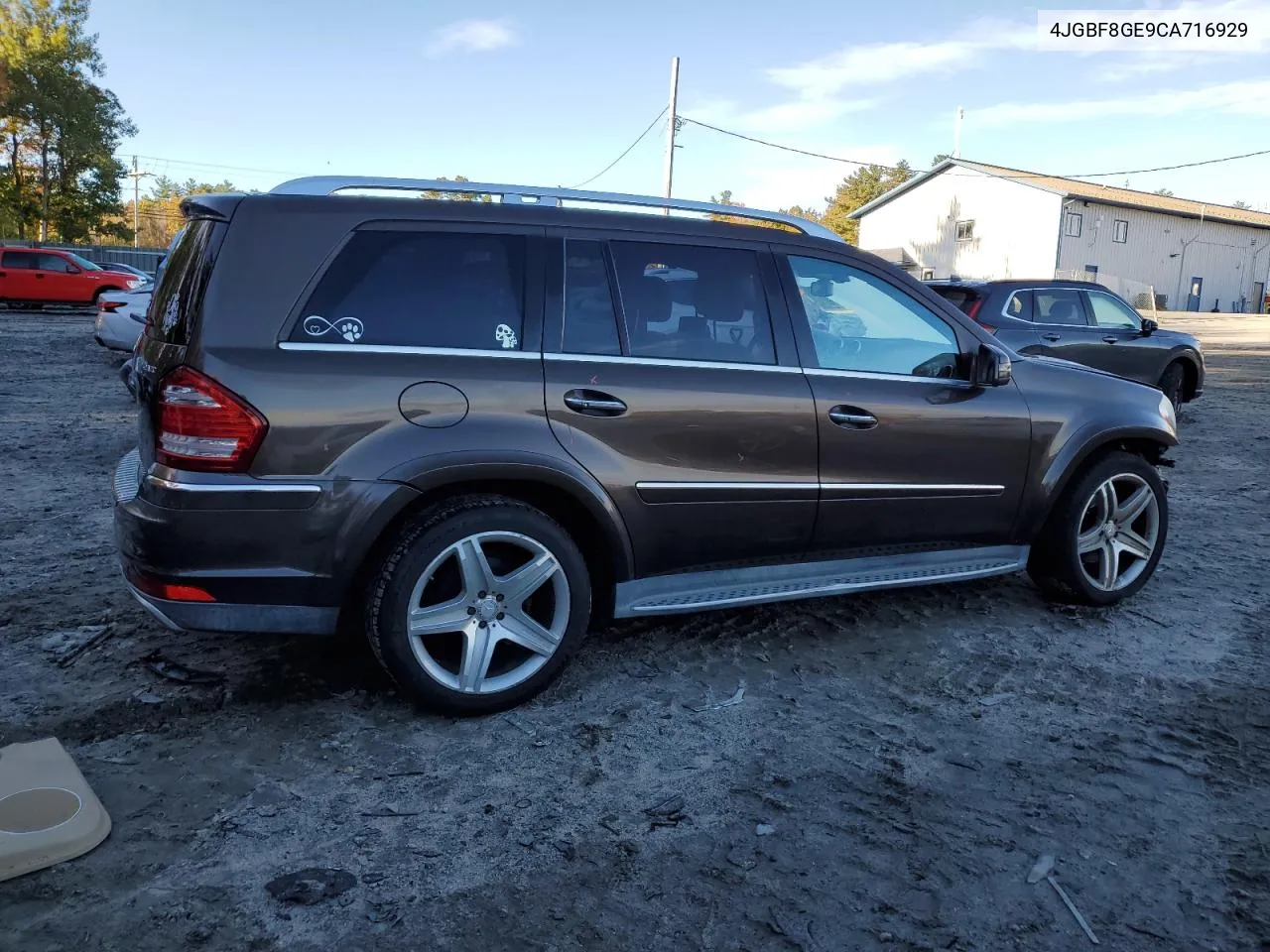 2012 Mercedes-Benz Gl 550 4Matic VIN: 4JGBF8GE9CA716929 Lot: 76262924