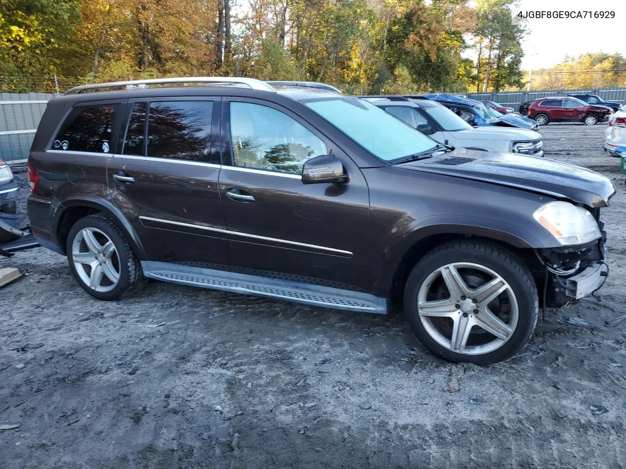 2012 Mercedes-Benz Gl 550 4Matic VIN: 4JGBF8GE9CA716929 Lot: 76262924