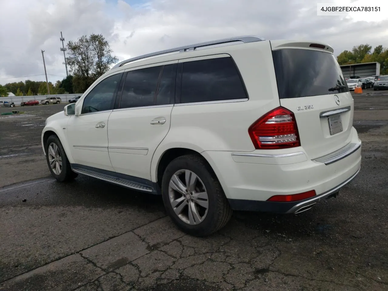 2012 Mercedes-Benz Gl 350 Bluetec VIN: 4JGBF2FEXCA783151 Lot: 76307204