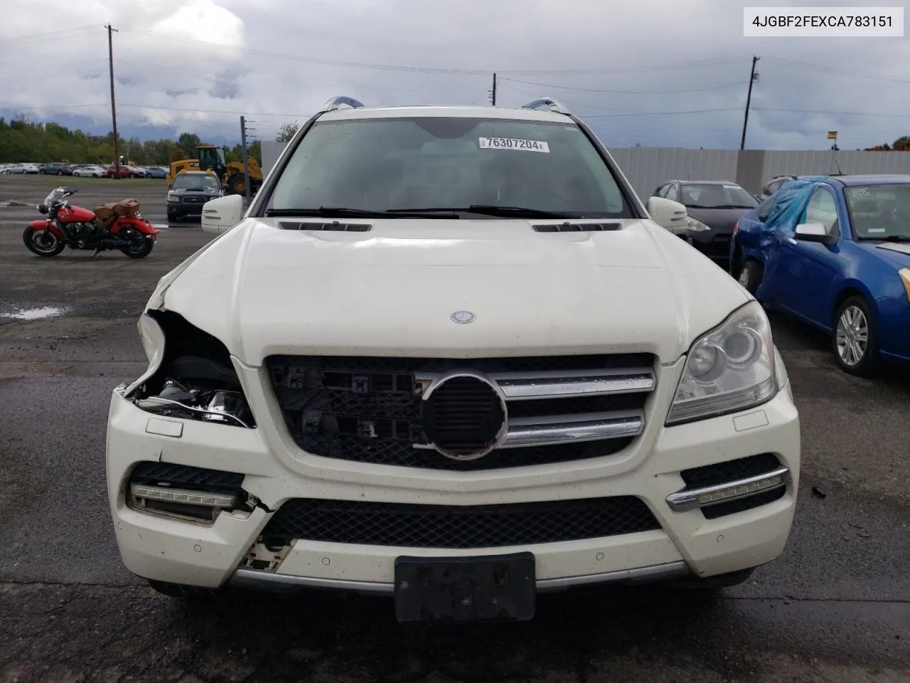 2012 Mercedes-Benz Gl 350 Bluetec VIN: 4JGBF2FEXCA783151 Lot: 76307204