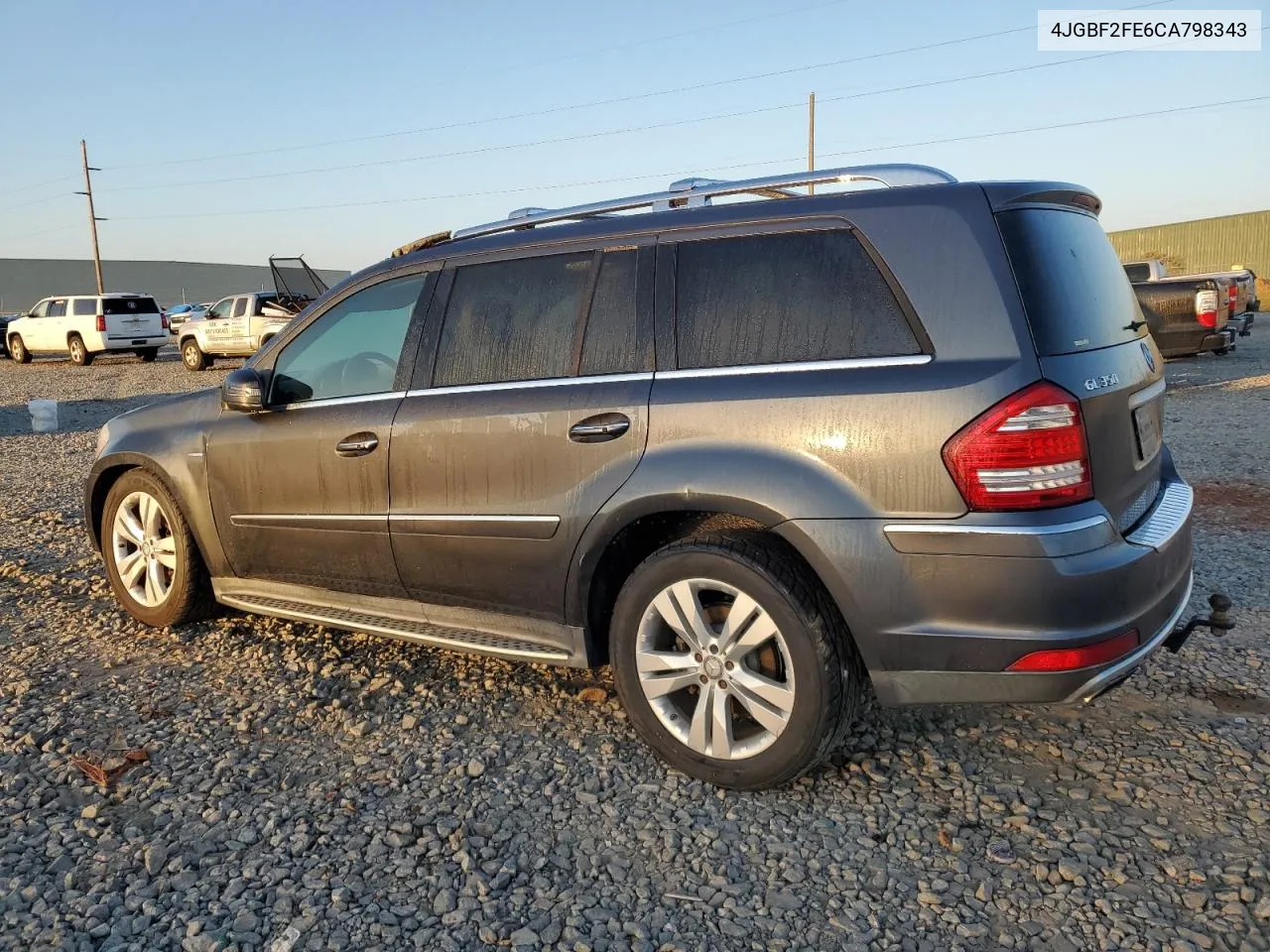 2012 Mercedes-Benz Gl 350 Bluetec VIN: 4JGBF2FE6CA798343 Lot: 76496274