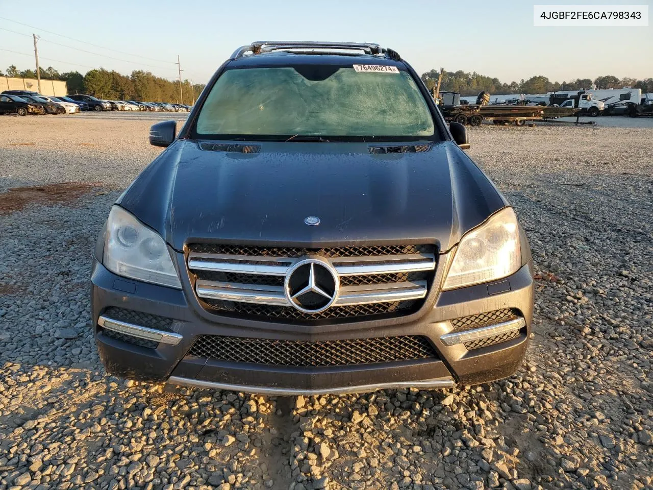 2012 Mercedes-Benz Gl 350 Bluetec VIN: 4JGBF2FE6CA798343 Lot: 76496274