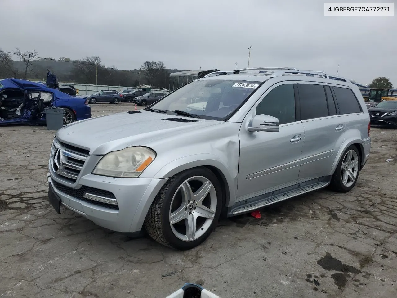 2012 Mercedes-Benz Gl 550 4Matic VIN: 4JGBF8GE7CA772271 Lot: 77703014