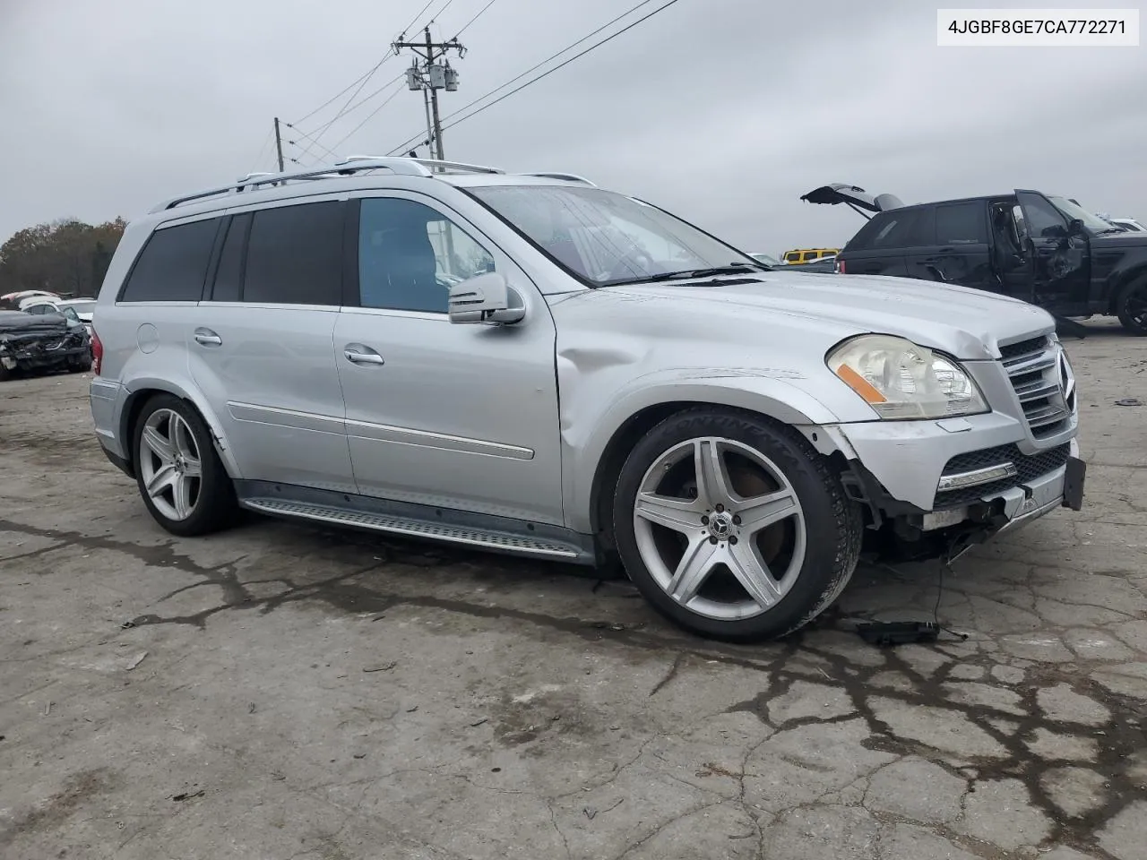 2012 Mercedes-Benz Gl 550 4Matic VIN: 4JGBF8GE7CA772271 Lot: 77703014