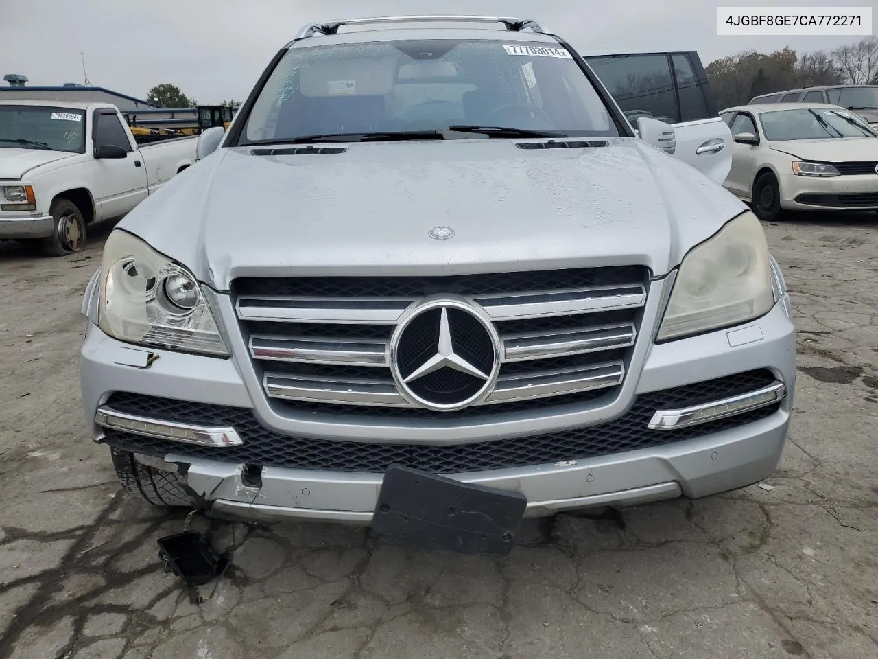 2012 Mercedes-Benz Gl 550 4Matic VIN: 4JGBF8GE7CA772271 Lot: 77703014