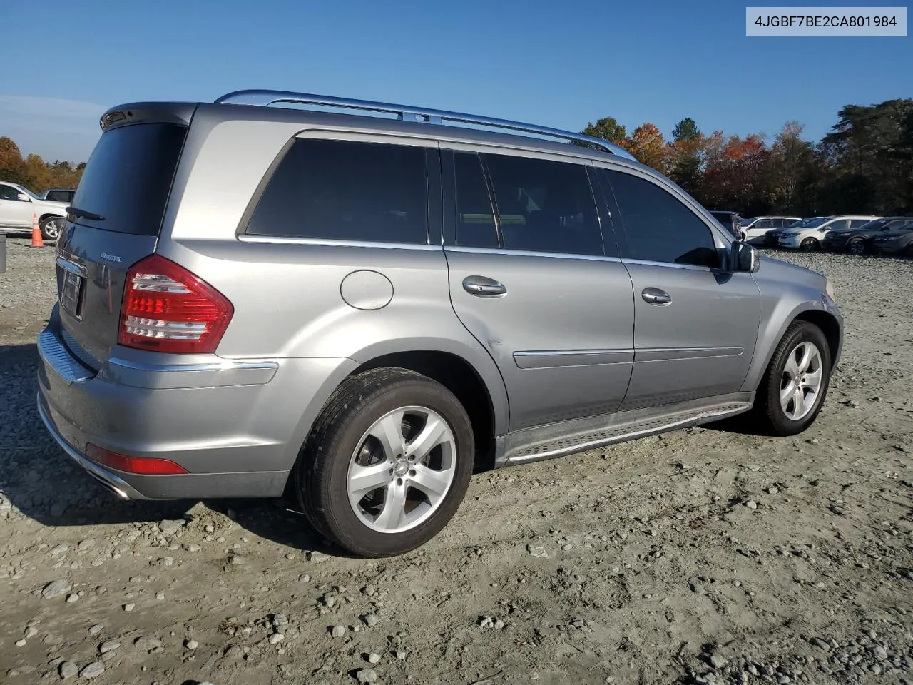 2012 Mercedes-Benz Gl 450 4Matic VIN: 4JGBF7BE2CA801984 Lot: 77849604