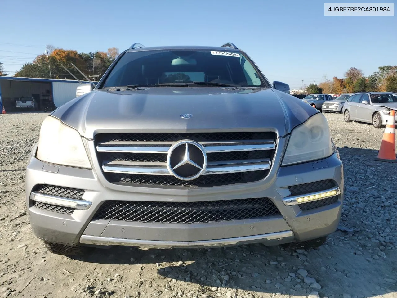 2012 Mercedes-Benz Gl 450 4Matic VIN: 4JGBF7BE2CA801984 Lot: 77849604