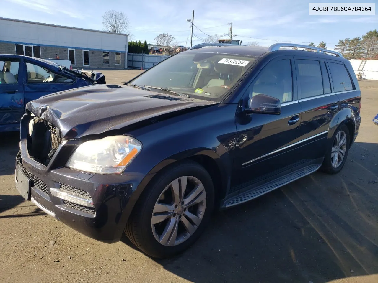 2012 Mercedes-Benz Gl 450 4Matic VIN: 4JGBF7BE6CA784364 Lot: 78373234