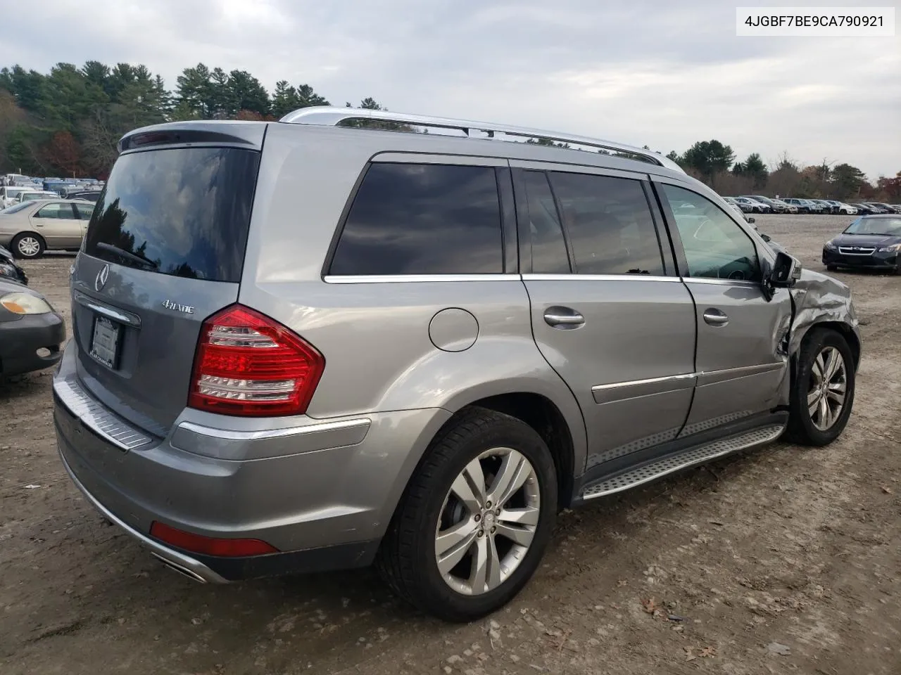 2012 Mercedes-Benz Gl 450 4Matic VIN: 4JGBF7BE9CA790921 Lot: 78476144