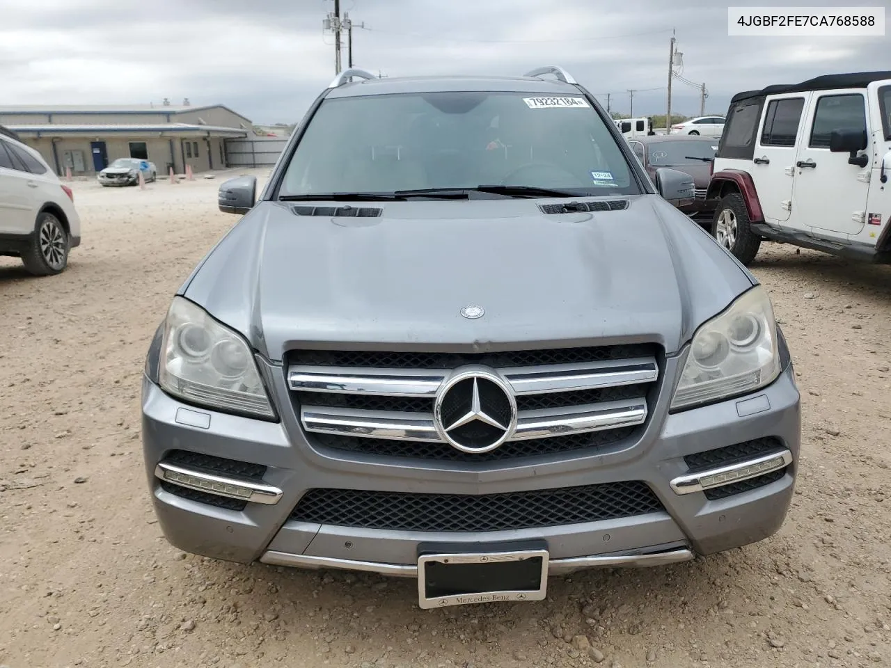 2012 Mercedes-Benz Gl 350 Bluetec VIN: 4JGBF2FE7CA768588 Lot: 79232184