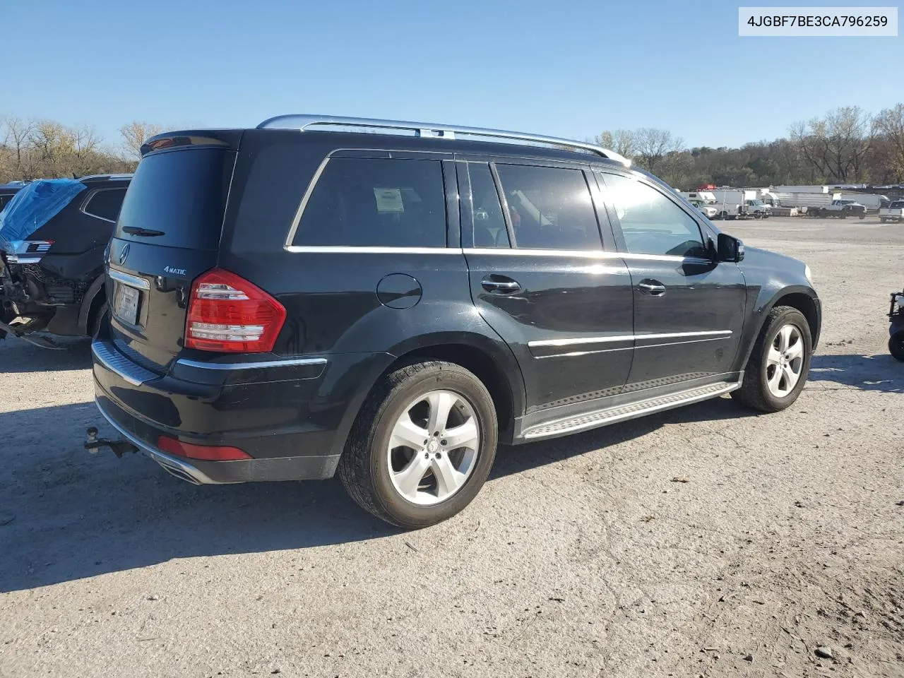 2012 Mercedes-Benz Gl 450 4Matic VIN: 4JGBF7BE3CA796259 Lot: 79524834