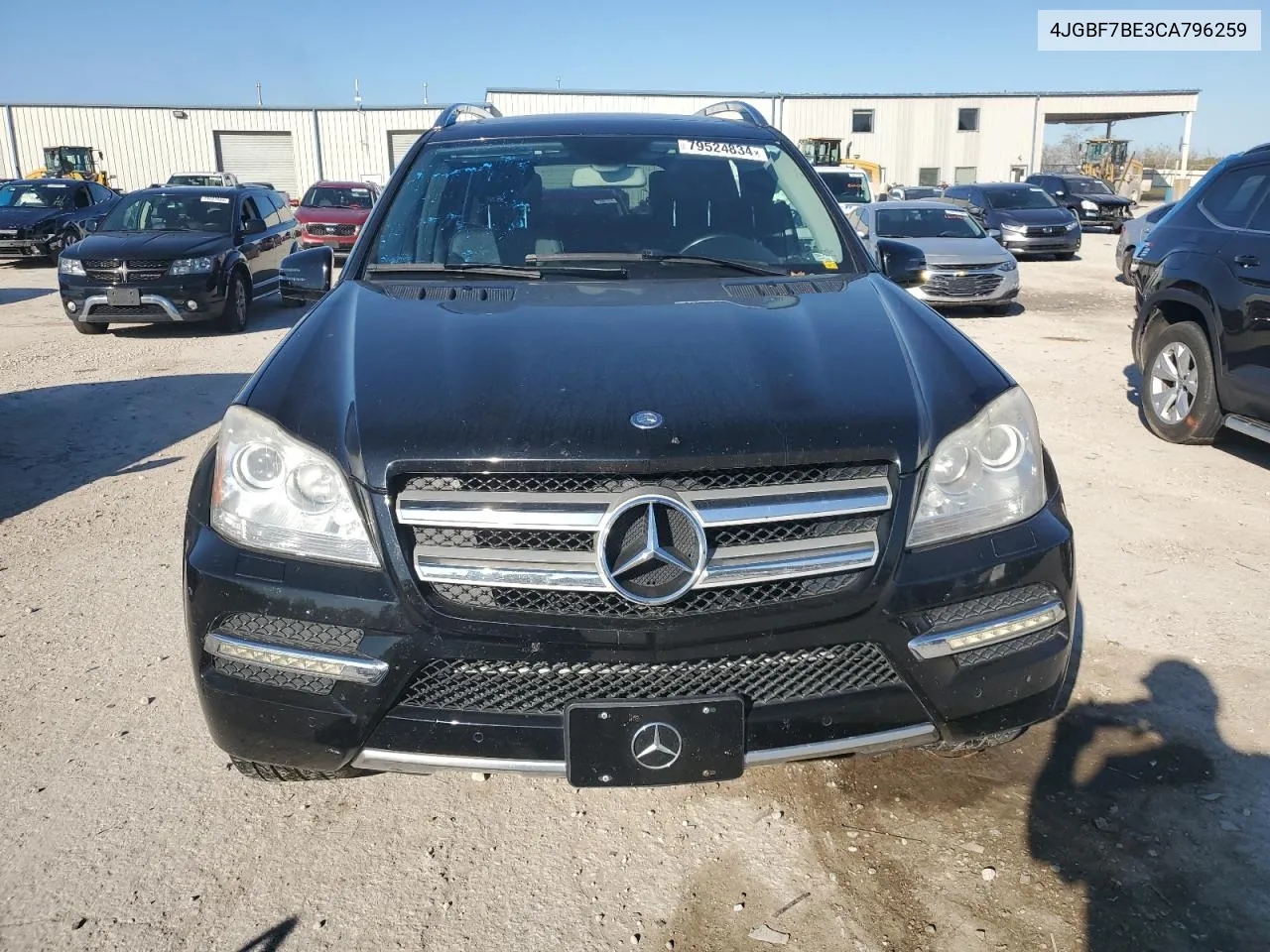 2012 Mercedes-Benz Gl 450 4Matic VIN: 4JGBF7BE3CA796259 Lot: 79524834