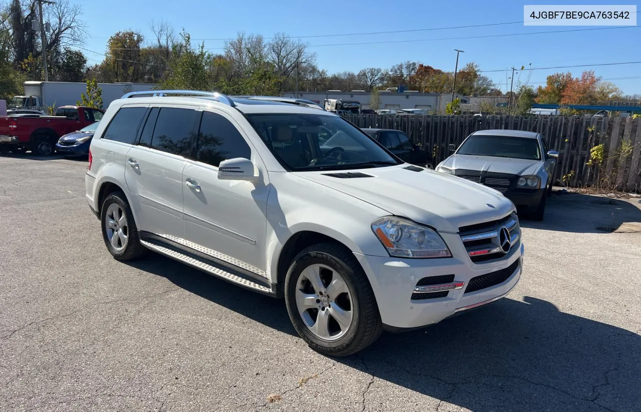 2012 Mercedes-Benz Gl 450 4Matic VIN: 4JGBF7BE9CA763542 Lot: 80078294