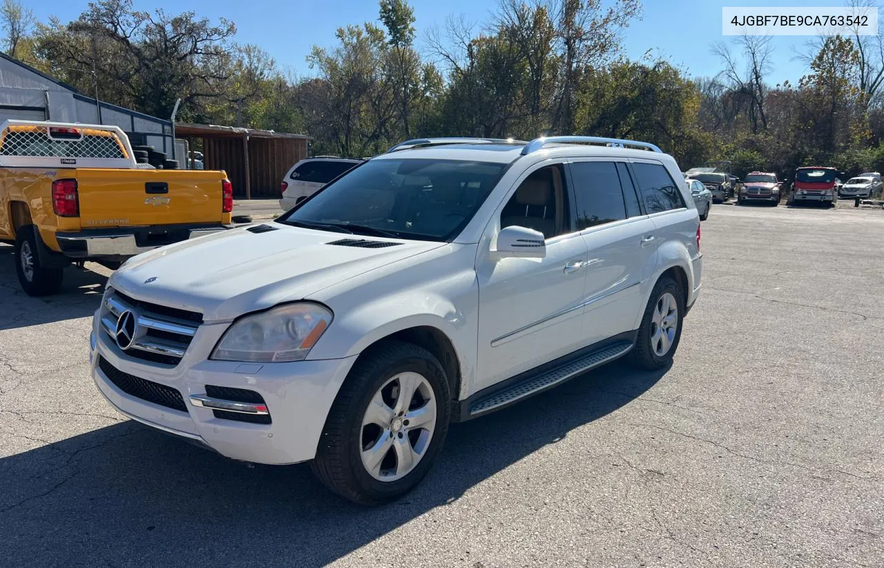 2012 Mercedes-Benz Gl 450 4Matic VIN: 4JGBF7BE9CA763542 Lot: 80078294