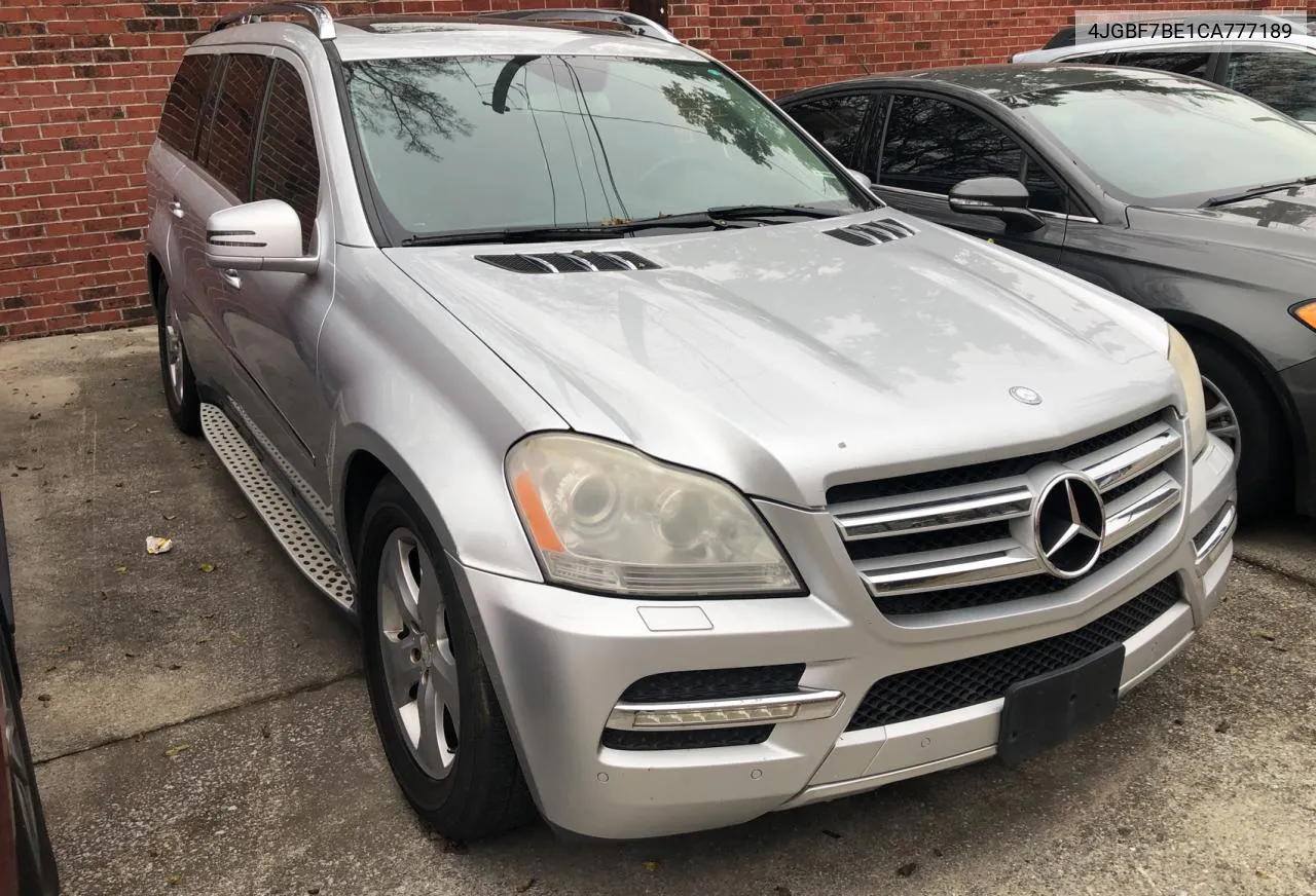 2012 Mercedes-Benz Gl 450 4Matic VIN: 4JGBF7BE1CA777189 Lot: 80117154