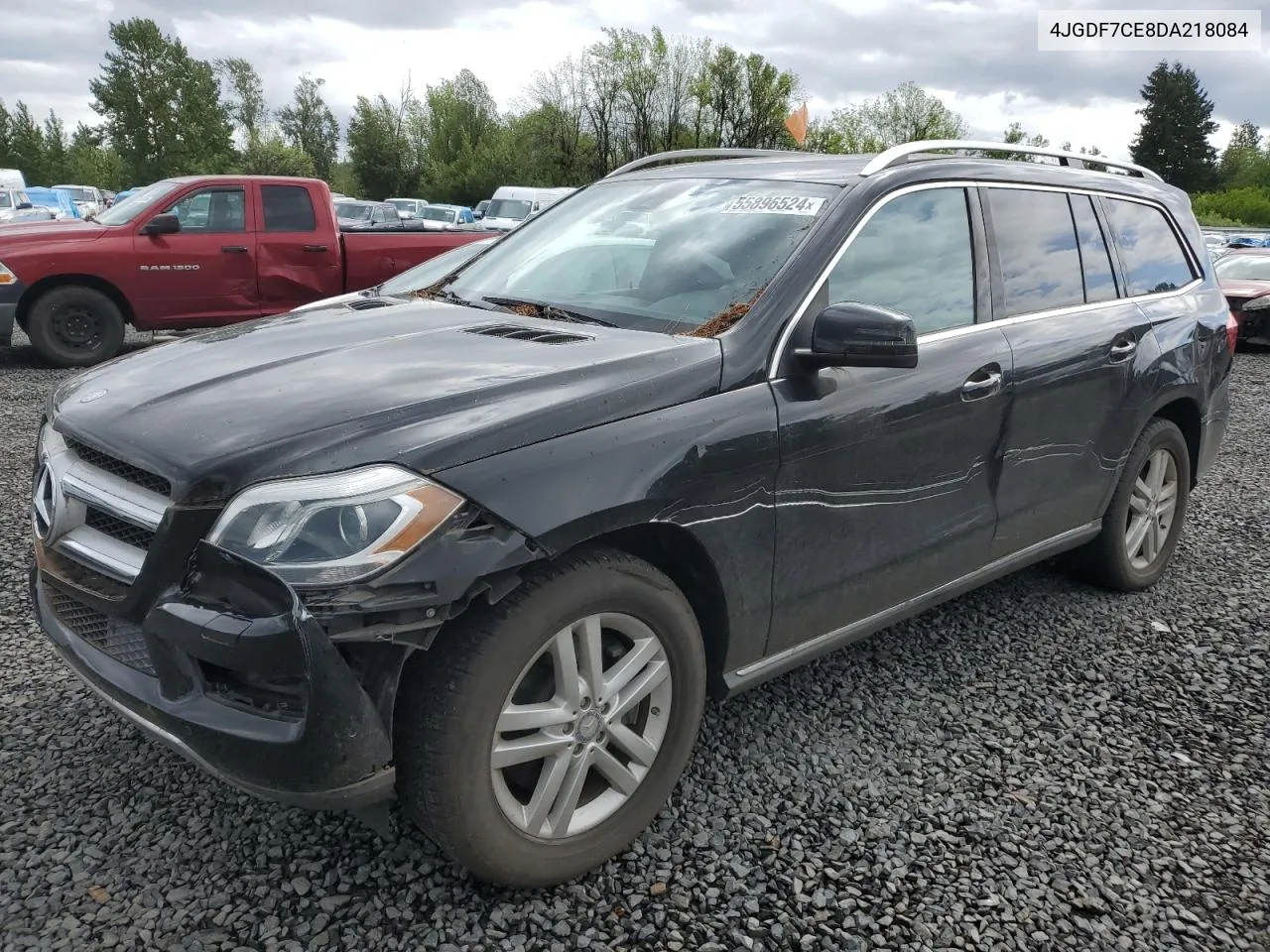 2013 Mercedes-Benz Gl 450 4Matic VIN: 4JGDF7CE8DA218084 Lot: 55896524