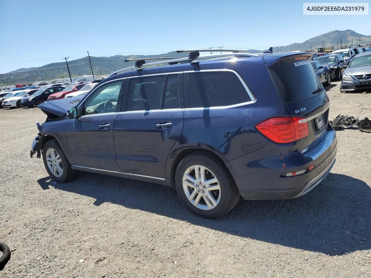 2013 Mercedes-Benz Gl 350 Bluetec VIN: 4JGDF2EE6DA231979 Lot: 58535064