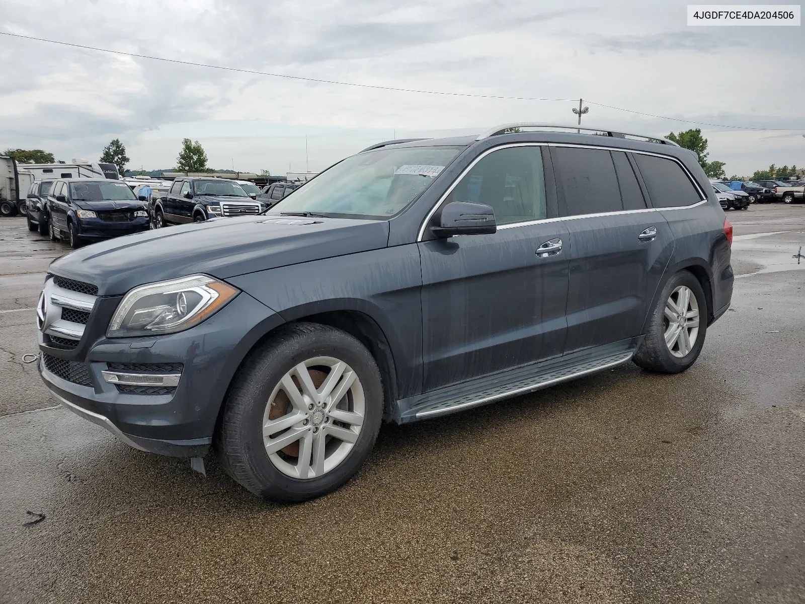 2013 Mercedes-Benz Gl 450 4Matic VIN: 4JGDF7CE4DA204506 Lot: 58880314