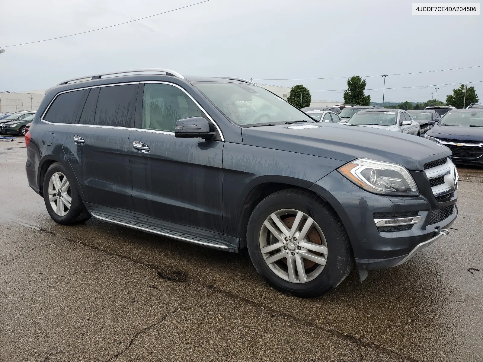 2013 Mercedes-Benz Gl 450 4Matic VIN: 4JGDF7CE4DA204506 Lot: 58880314