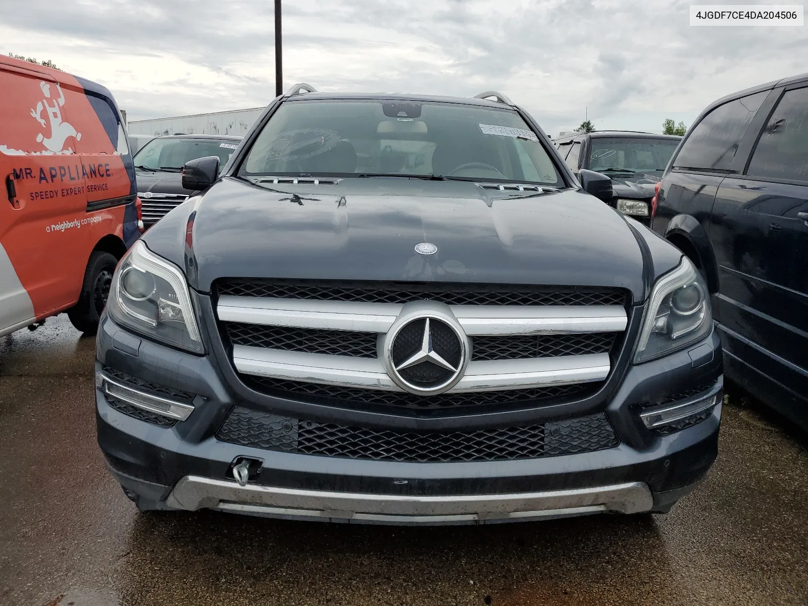 2013 Mercedes-Benz Gl 450 4Matic VIN: 4JGDF7CE4DA204506 Lot: 58880314