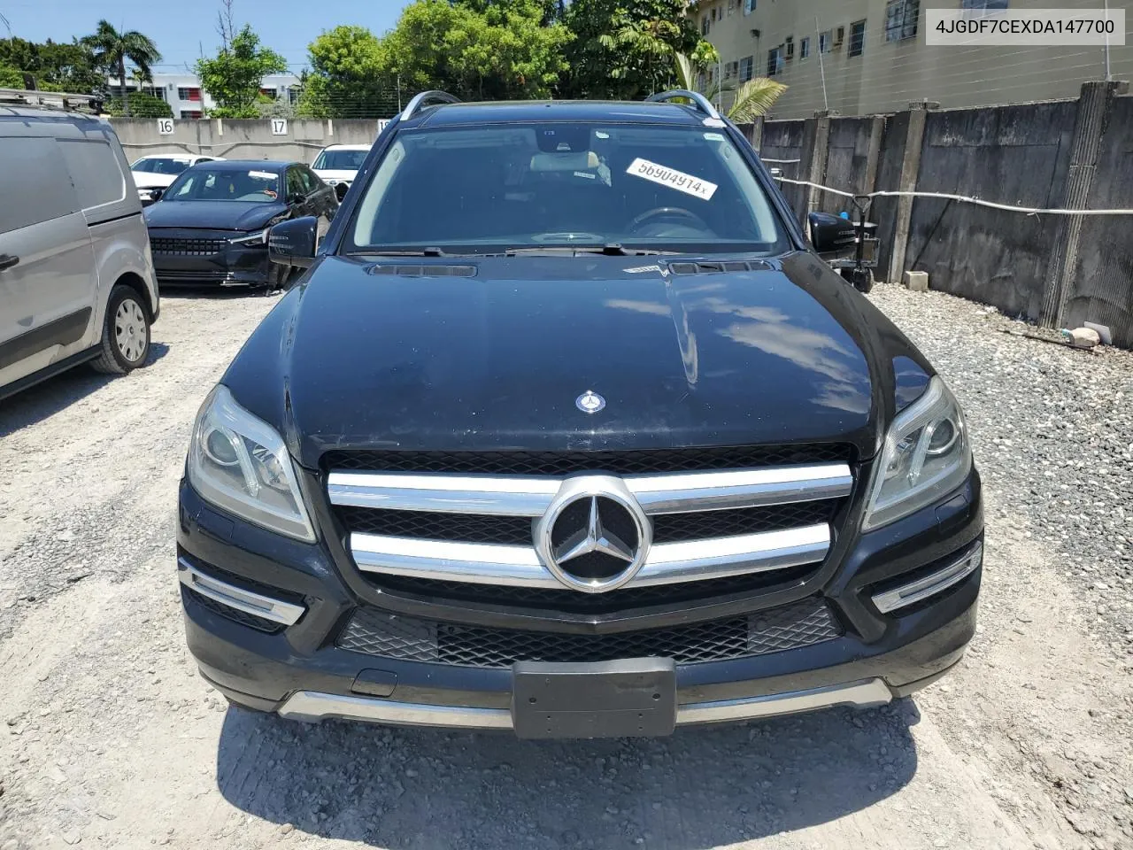 2013 Mercedes-Benz Gl 450 4Matic VIN: 4JGDF7CEXDA147700 Lot: 59960684