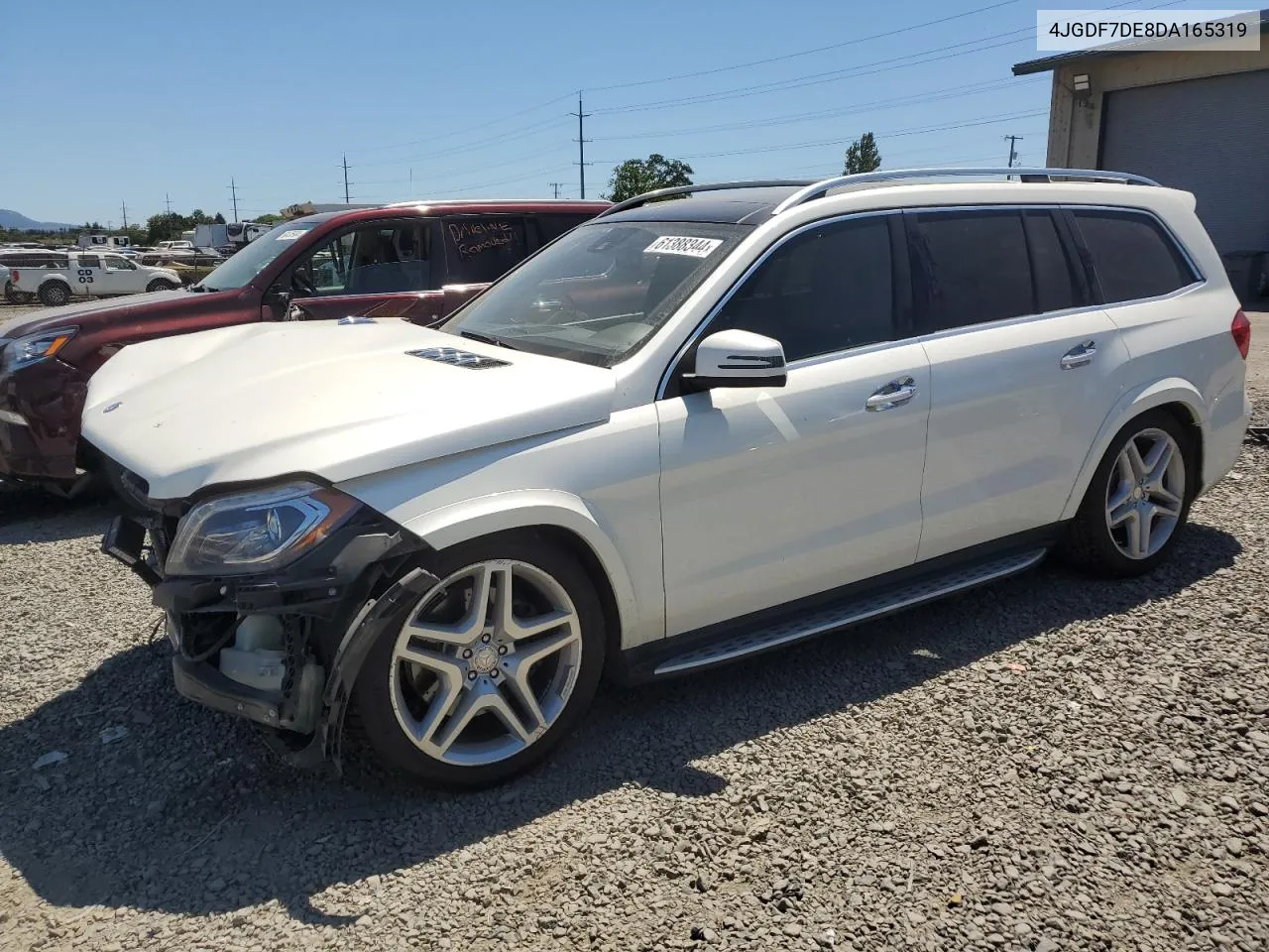 2013 Mercedes-Benz Gl 550 4Matic VIN: 4JGDF7DE8DA165319 Lot: 61388344