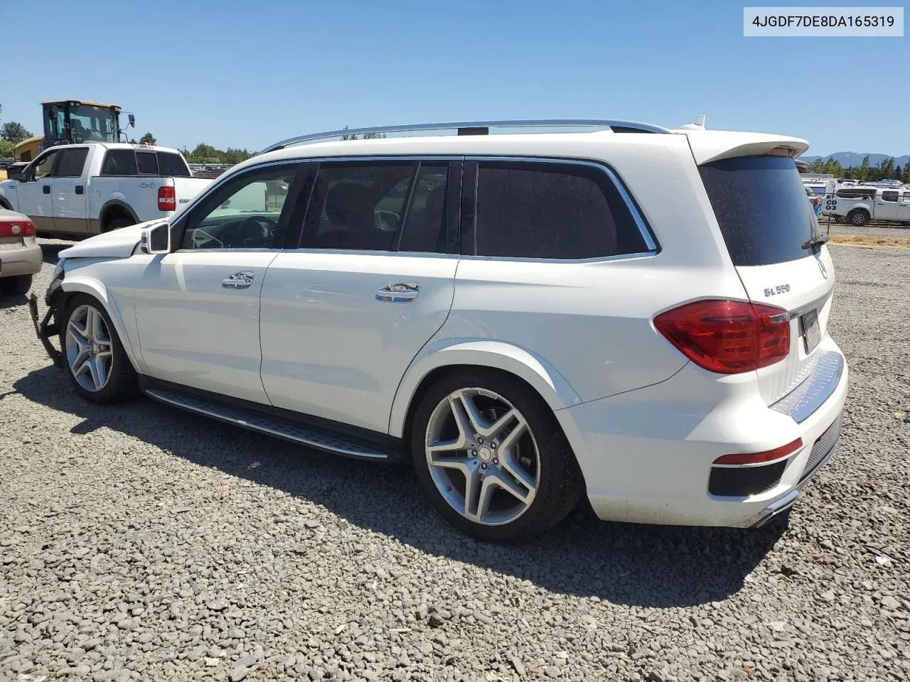 2013 Mercedes-Benz Gl 550 4Matic VIN: 4JGDF7DE8DA165319 Lot: 61388344