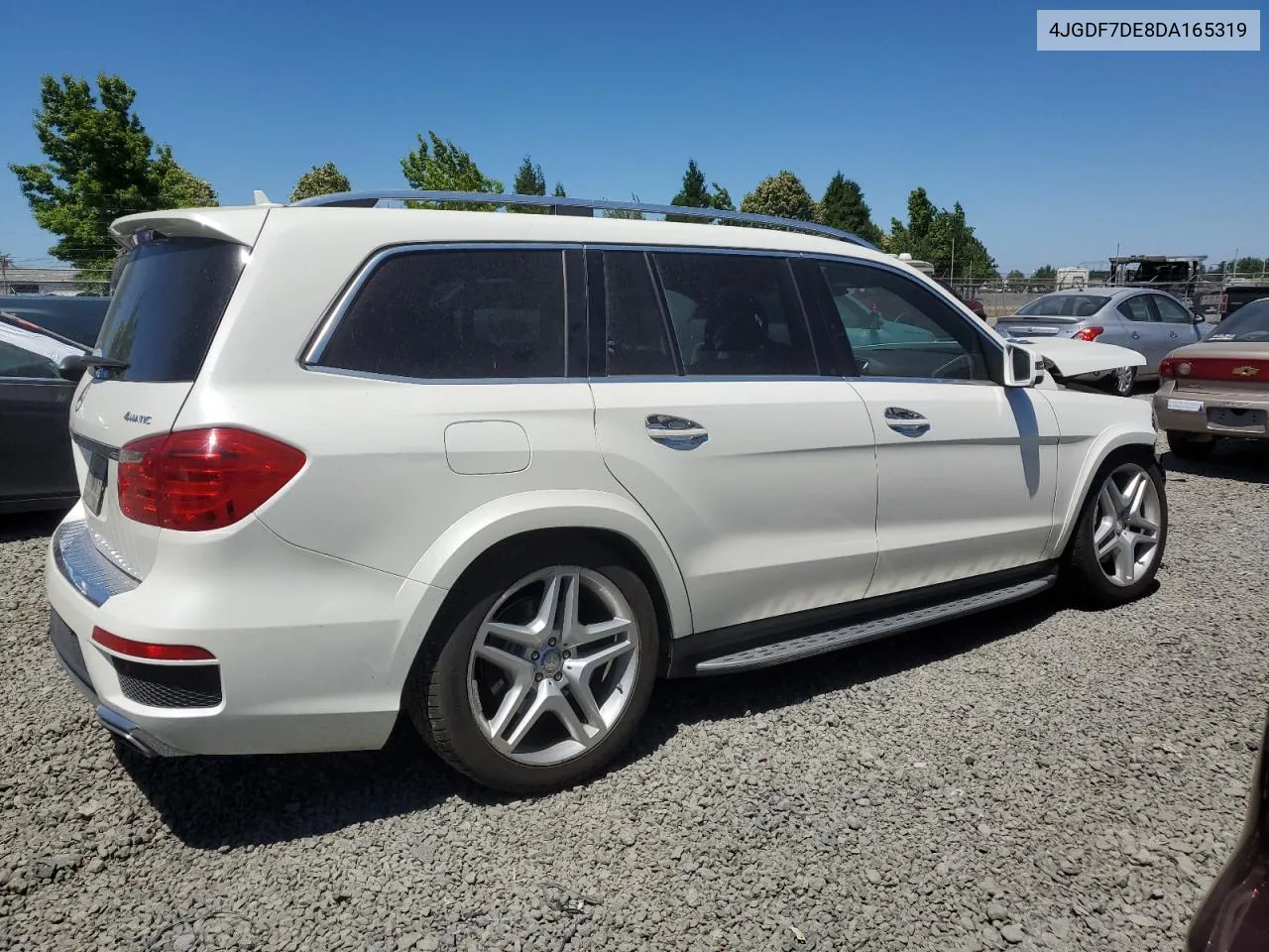 2013 Mercedes-Benz Gl 550 4Matic VIN: 4JGDF7DE8DA165319 Lot: 61388344