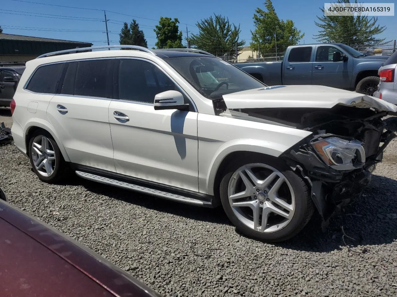 2013 Mercedes-Benz Gl 550 4Matic VIN: 4JGDF7DE8DA165319 Lot: 61388344