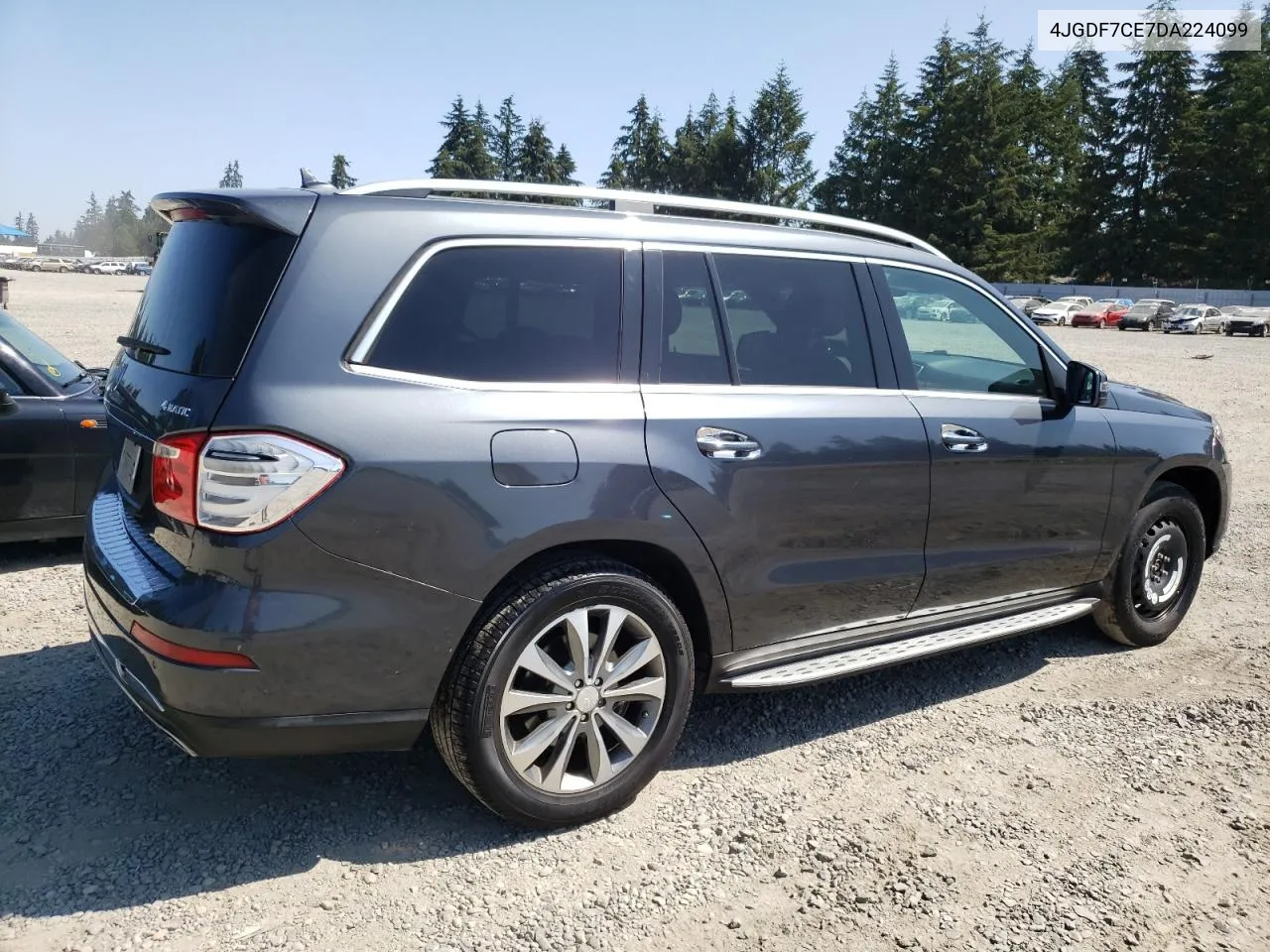 2013 Mercedes-Benz Gl 450 4Matic VIN: 4JGDF7CE7DA224099 Lot: 62690194