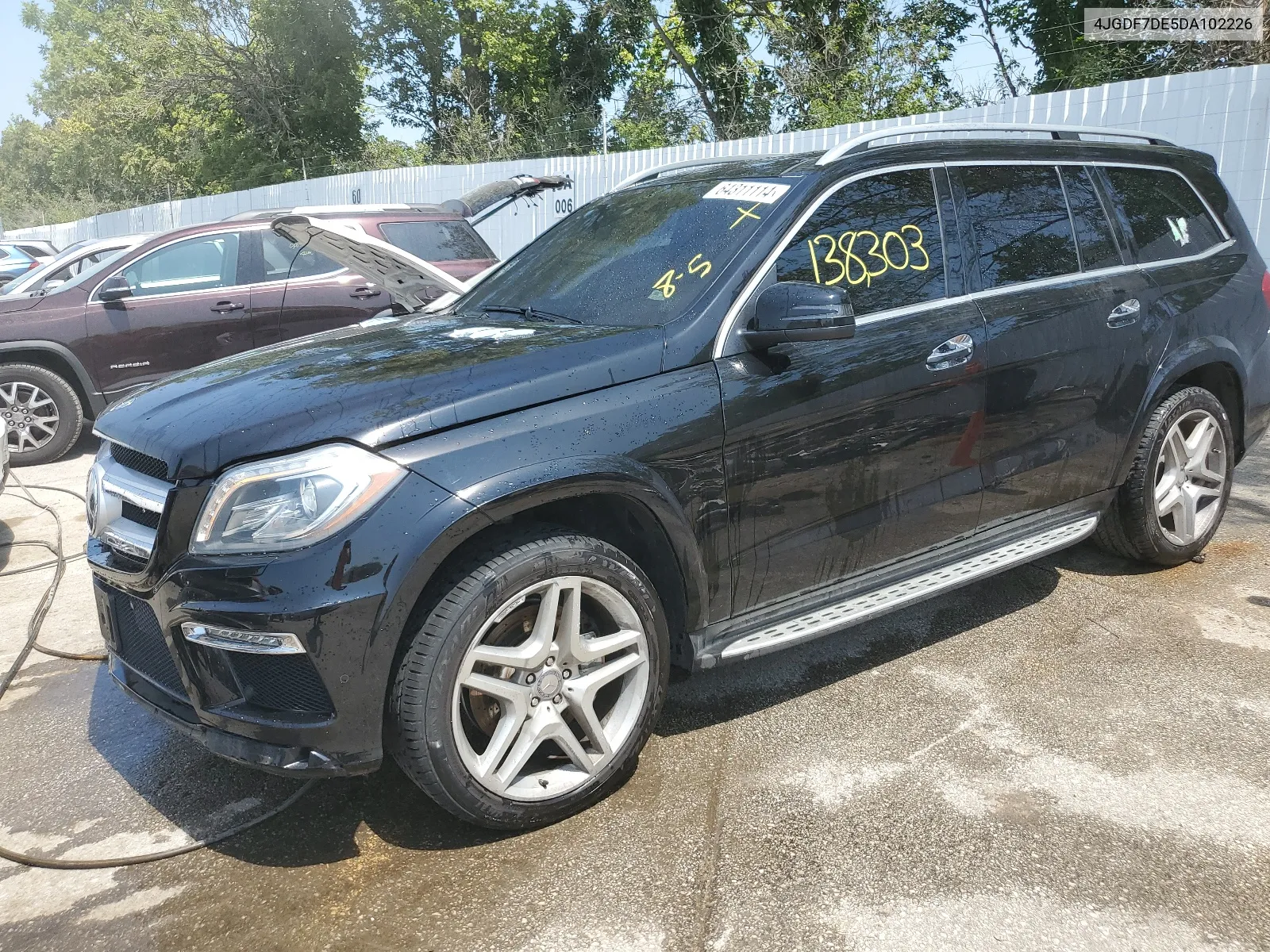 2013 Mercedes-Benz Gl 550 4Matic VIN: 4JGDF7DE5DA102226 Lot: 64311114