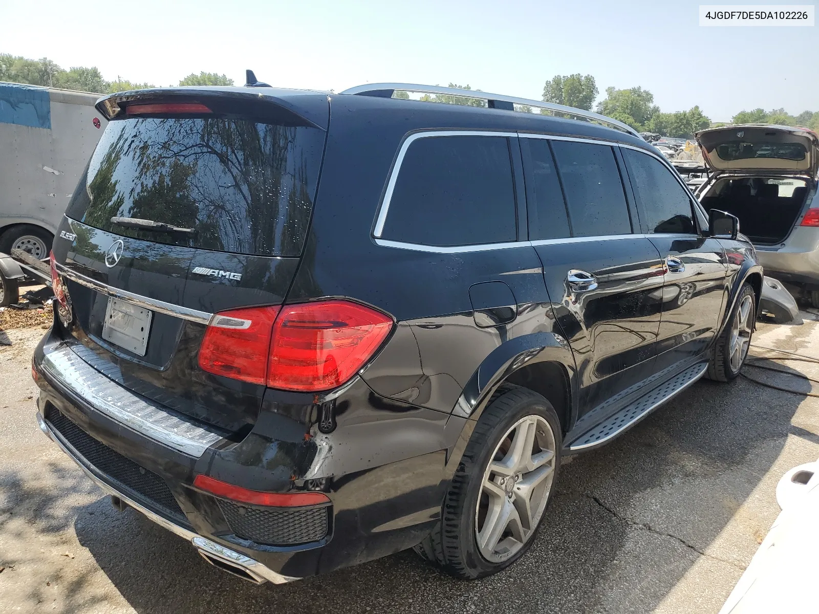 2013 Mercedes-Benz Gl 550 4Matic VIN: 4JGDF7DE5DA102226 Lot: 64311114