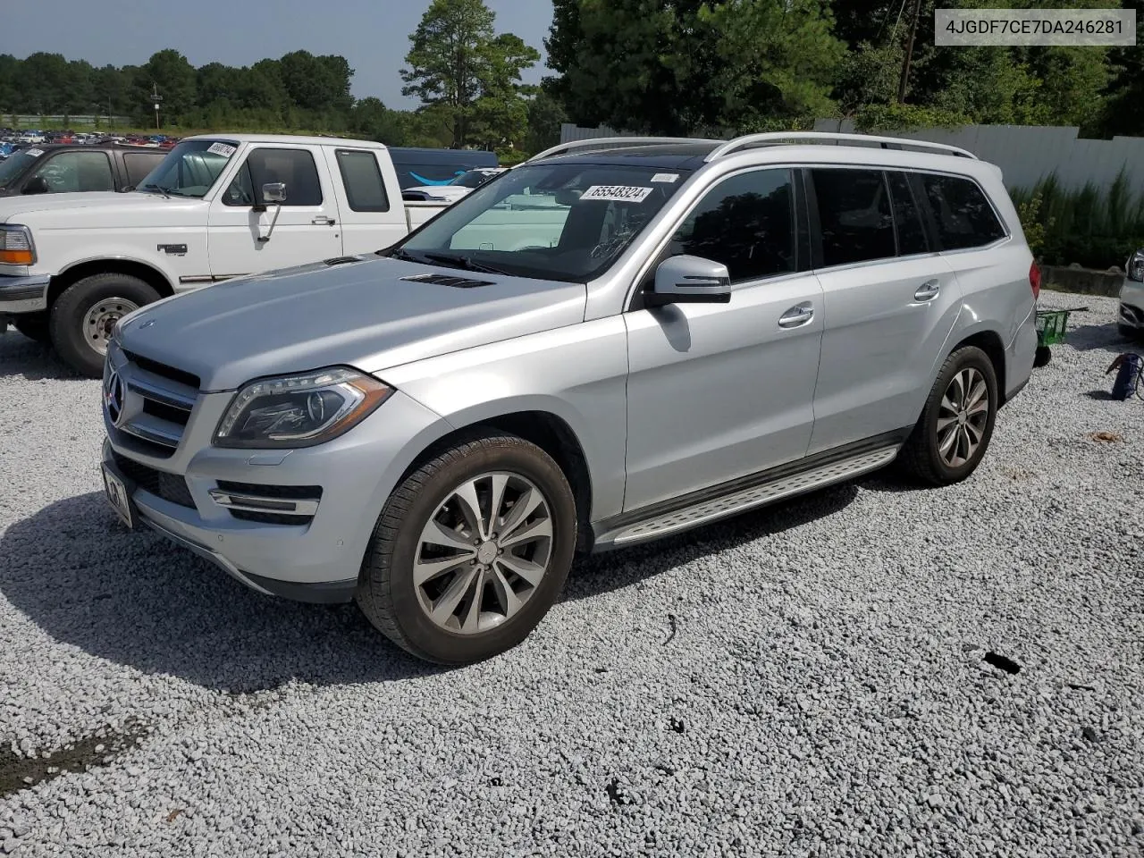 2013 Mercedes-Benz Gl 450 4Matic VIN: 4JGDF7CE7DA246281 Lot: 65548324