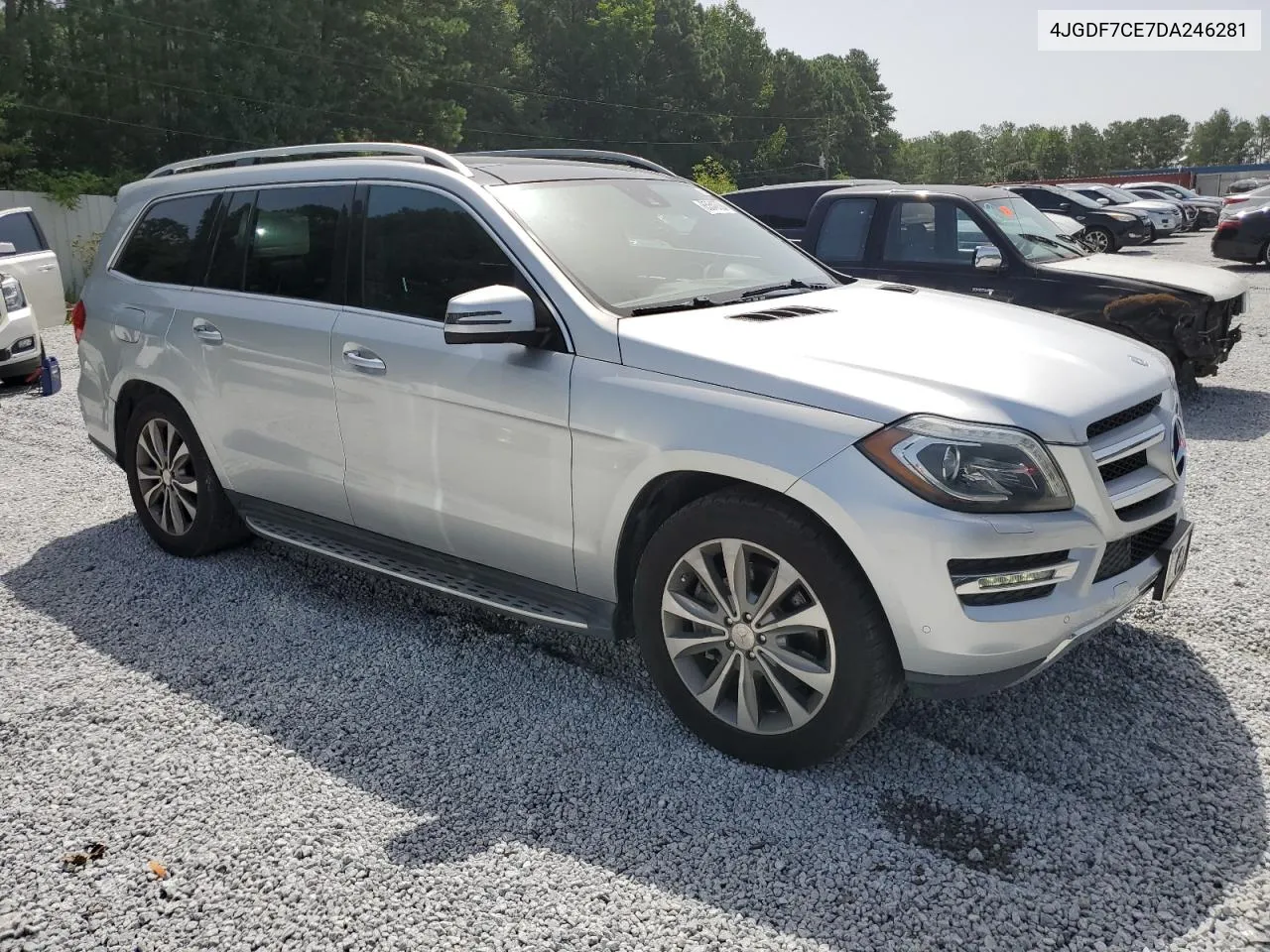 2013 Mercedes-Benz Gl 450 4Matic VIN: 4JGDF7CE7DA246281 Lot: 65548324