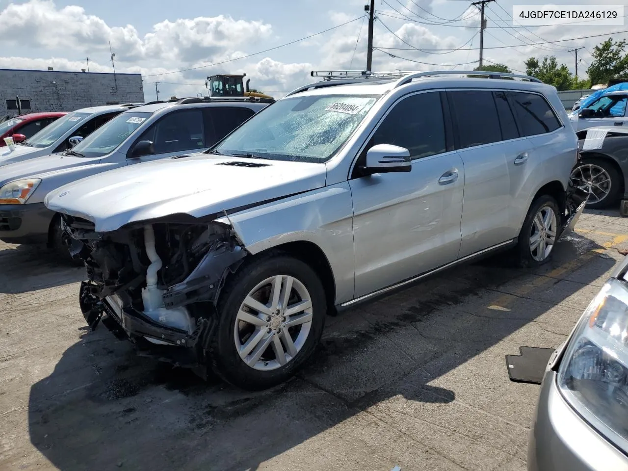 2013 Mercedes-Benz Gl 450 4Matic VIN: 4JGDF7CE1DA246129 Lot: 66204094