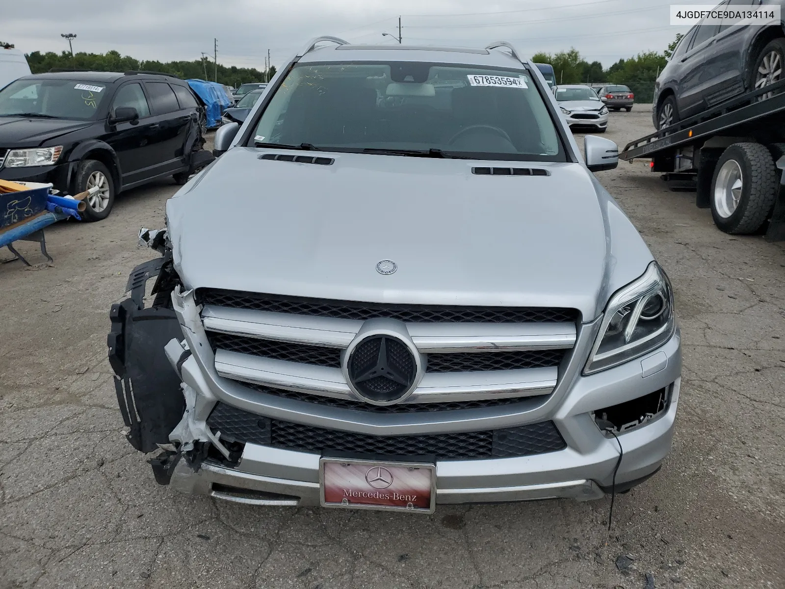 2013 Mercedes-Benz Gl 450 4Matic VIN: 4JGDF7CE9DA134114 Lot: 67853594