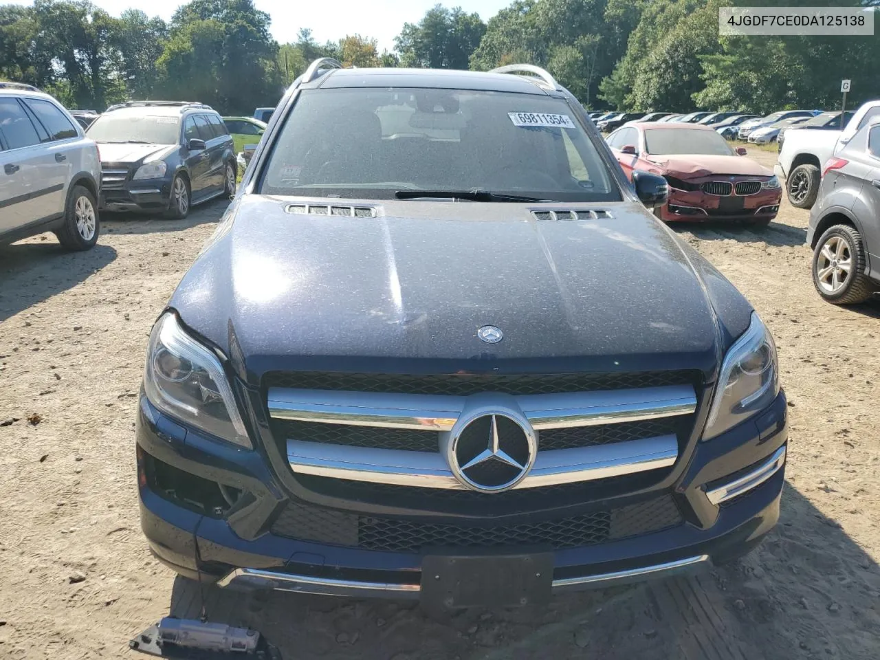 2013 Mercedes-Benz Gl 450 4Matic VIN: 4JGDF7CE0DA125138 Lot: 69811354