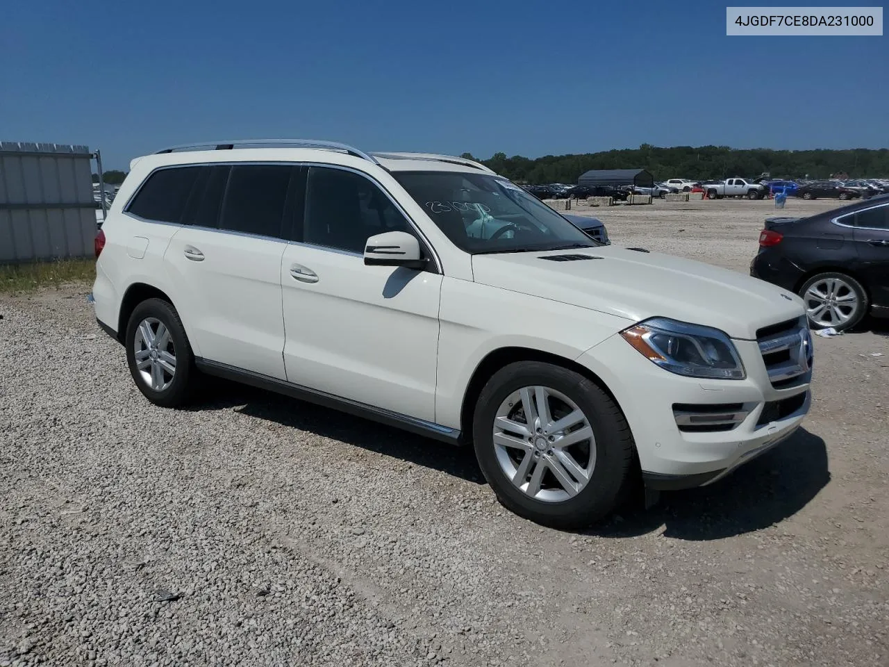 2013 Mercedes-Benz Gl 450 4Matic VIN: 4JGDF7CE8DA231000 Lot: 70447634