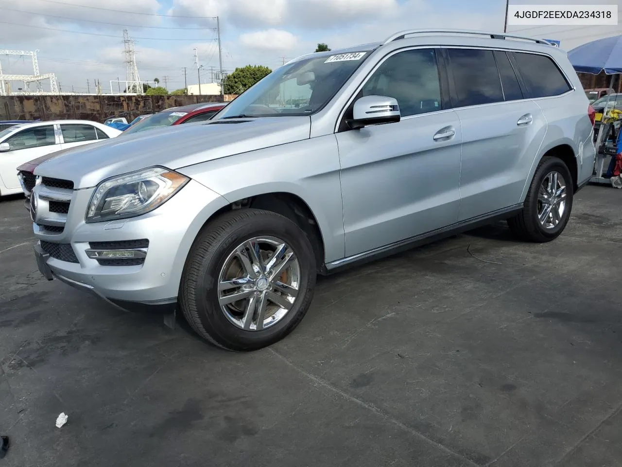 2013 Mercedes-Benz Gl 350 Bluetec VIN: 4JGDF2EEXDA234318 Lot: 71051734