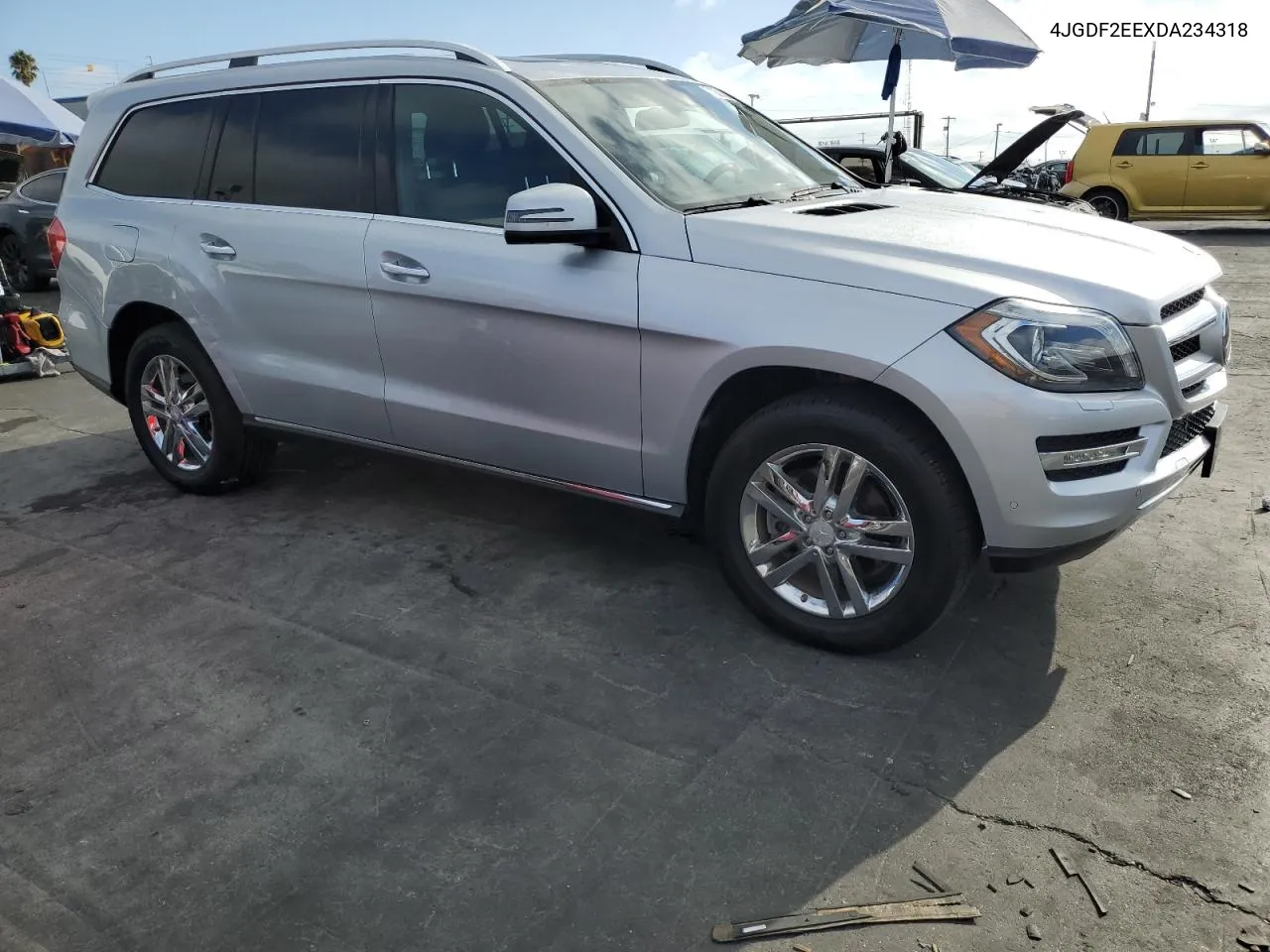 2013 Mercedes-Benz Gl 350 Bluetec VIN: 4JGDF2EEXDA234318 Lot: 71051734