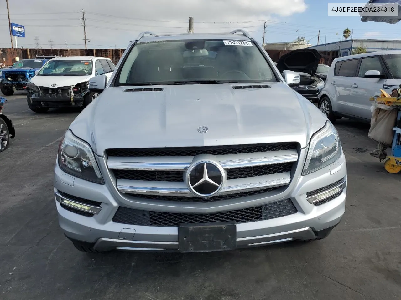 2013 Mercedes-Benz Gl 350 Bluetec VIN: 4JGDF2EEXDA234318 Lot: 71051734