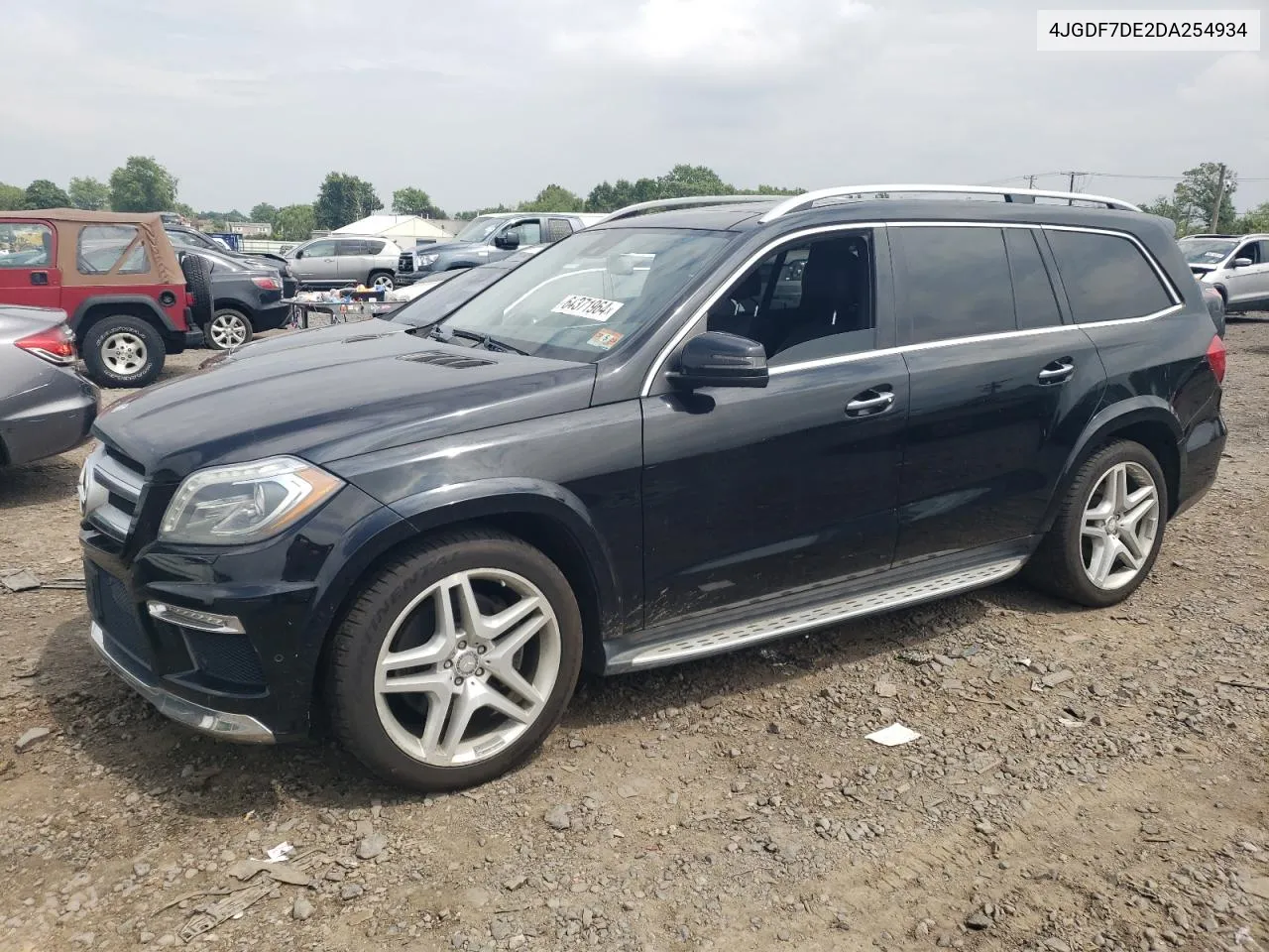 2013 Mercedes-Benz Gl 550 4Ma VIN: 4JGDF7DE2DA254934 Lot: 71223224