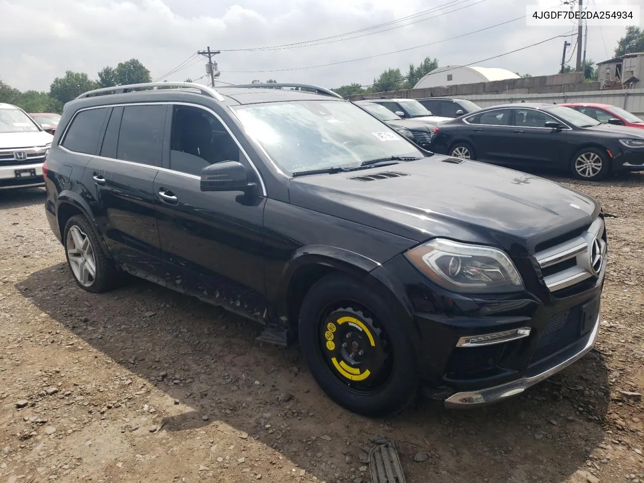 2013 Mercedes-Benz Gl 550 4Ma VIN: 4JGDF7DE2DA254934 Lot: 71223224