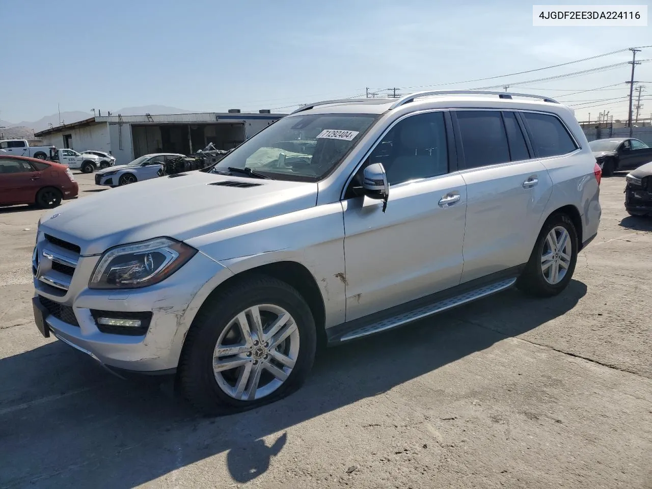 2013 Mercedes-Benz Gl 350 Bluetec VIN: 4JGDF2EE3DA224116 Lot: 71292404